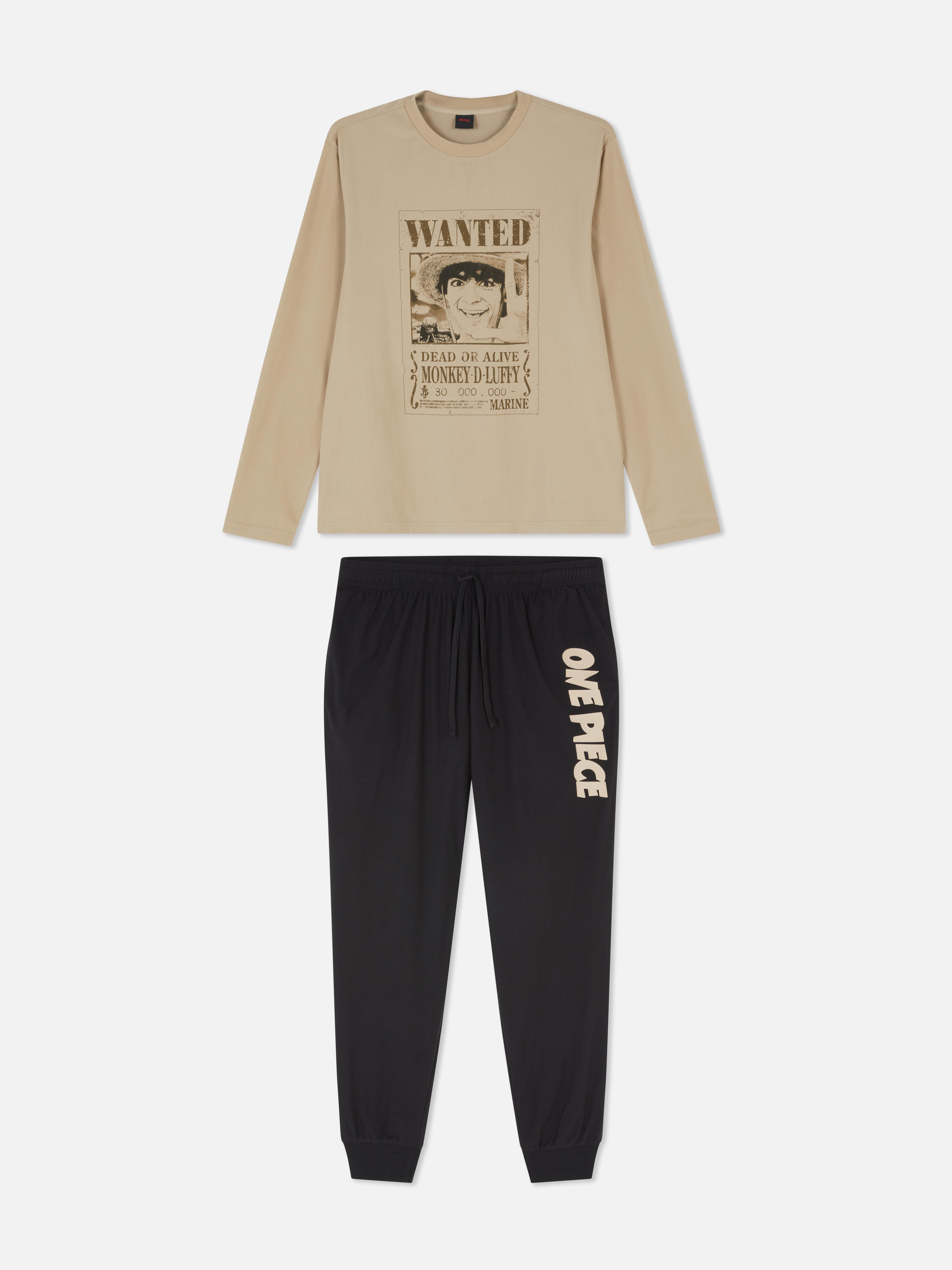 One Piece Luffy Pajama Set