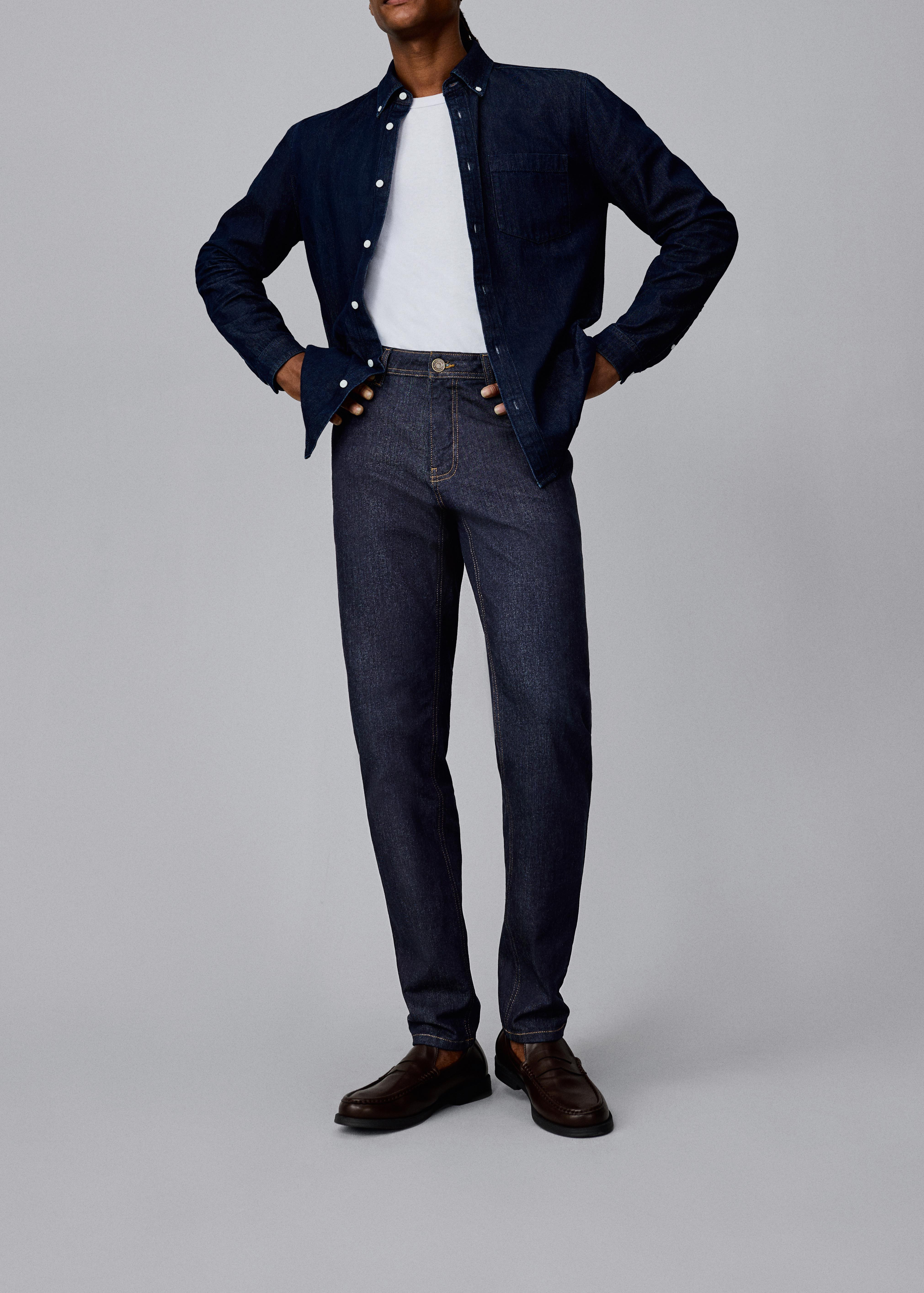 Mid-Rise Slim Fit Jeans