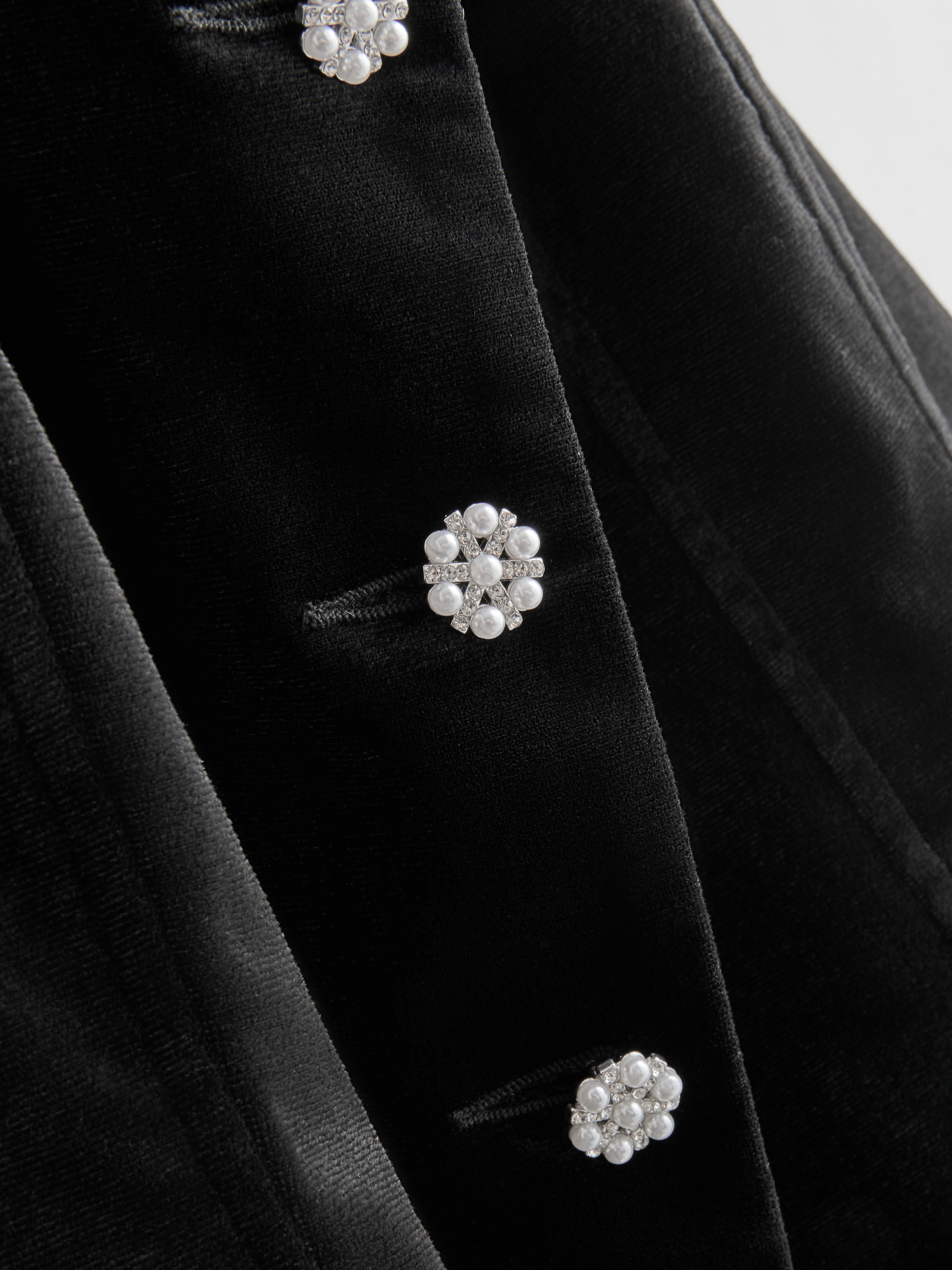 Velvet Halterneck Waistcoat