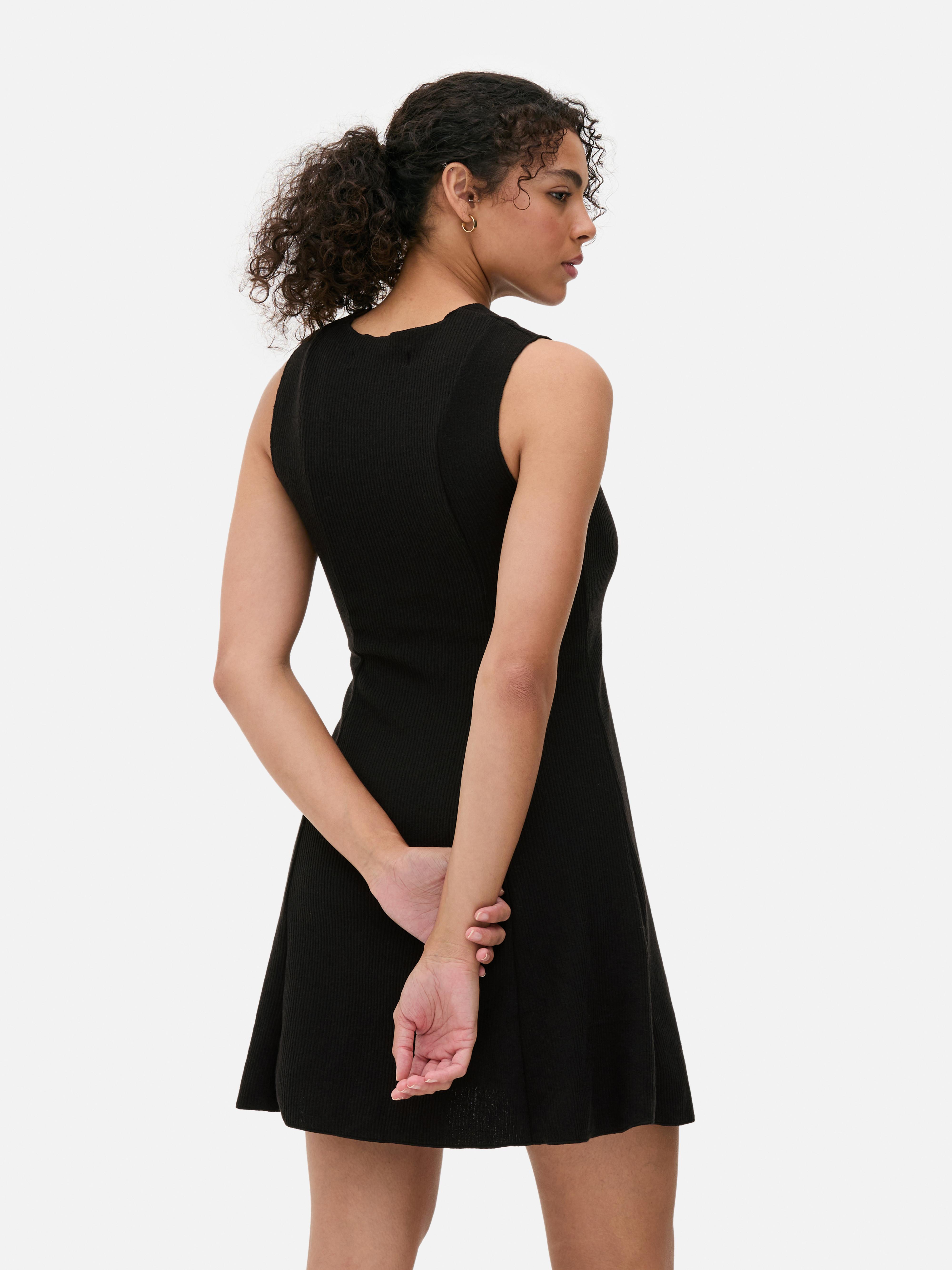 Sleeveless Mini Skater Dress