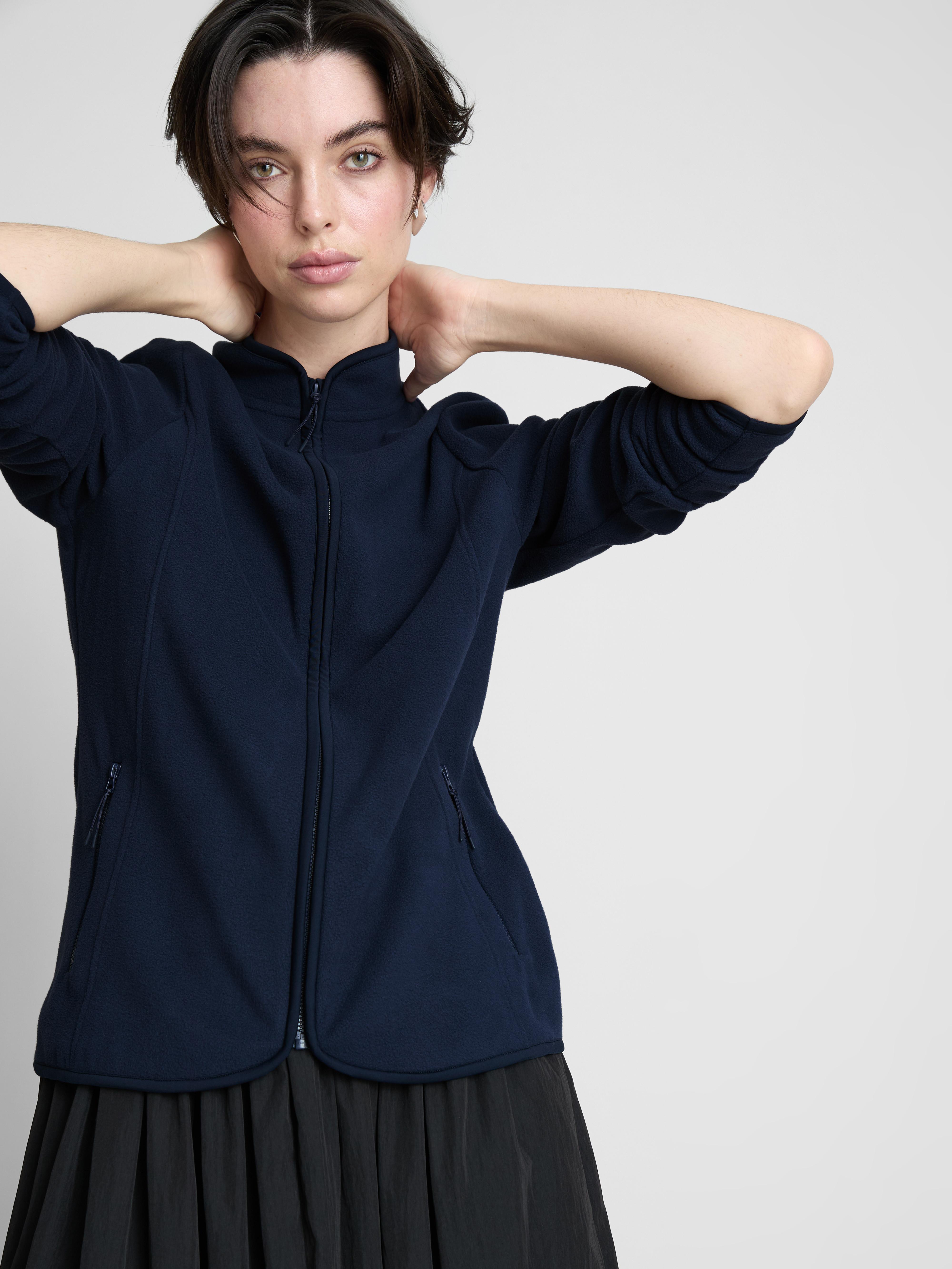 Zip Through Fleece