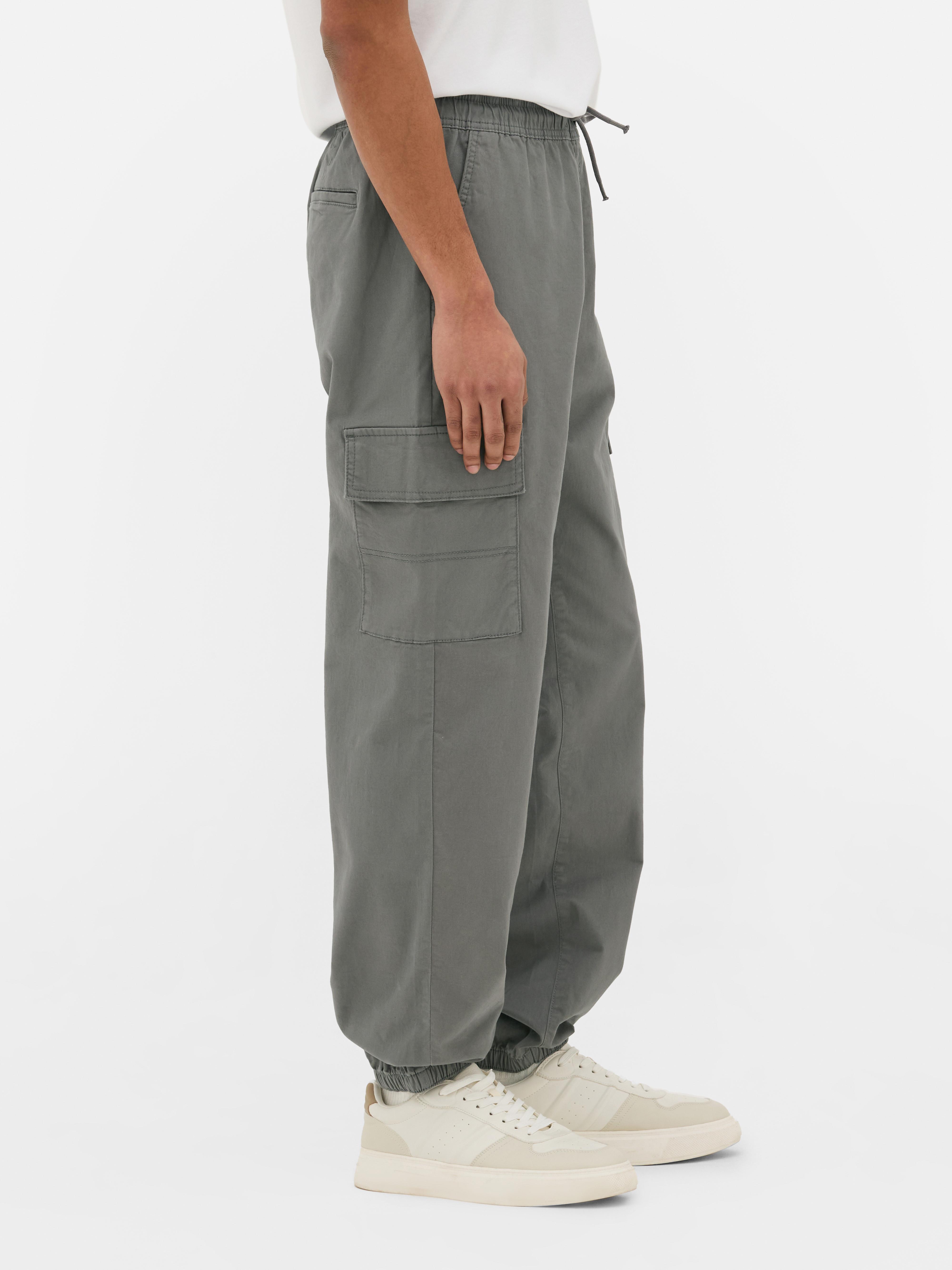 Cuffed Cargo Pants