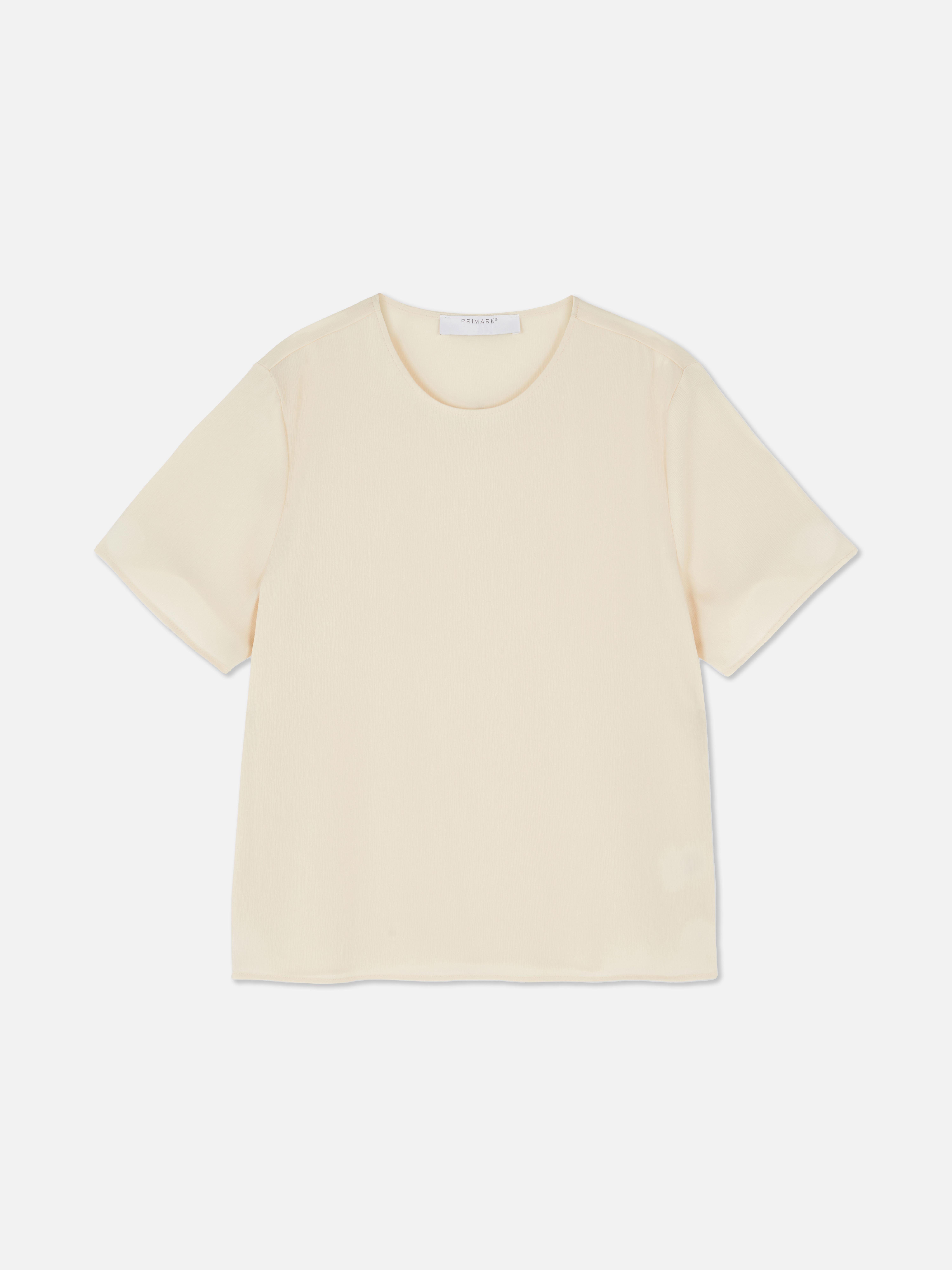 Relaxed Satin Tee
