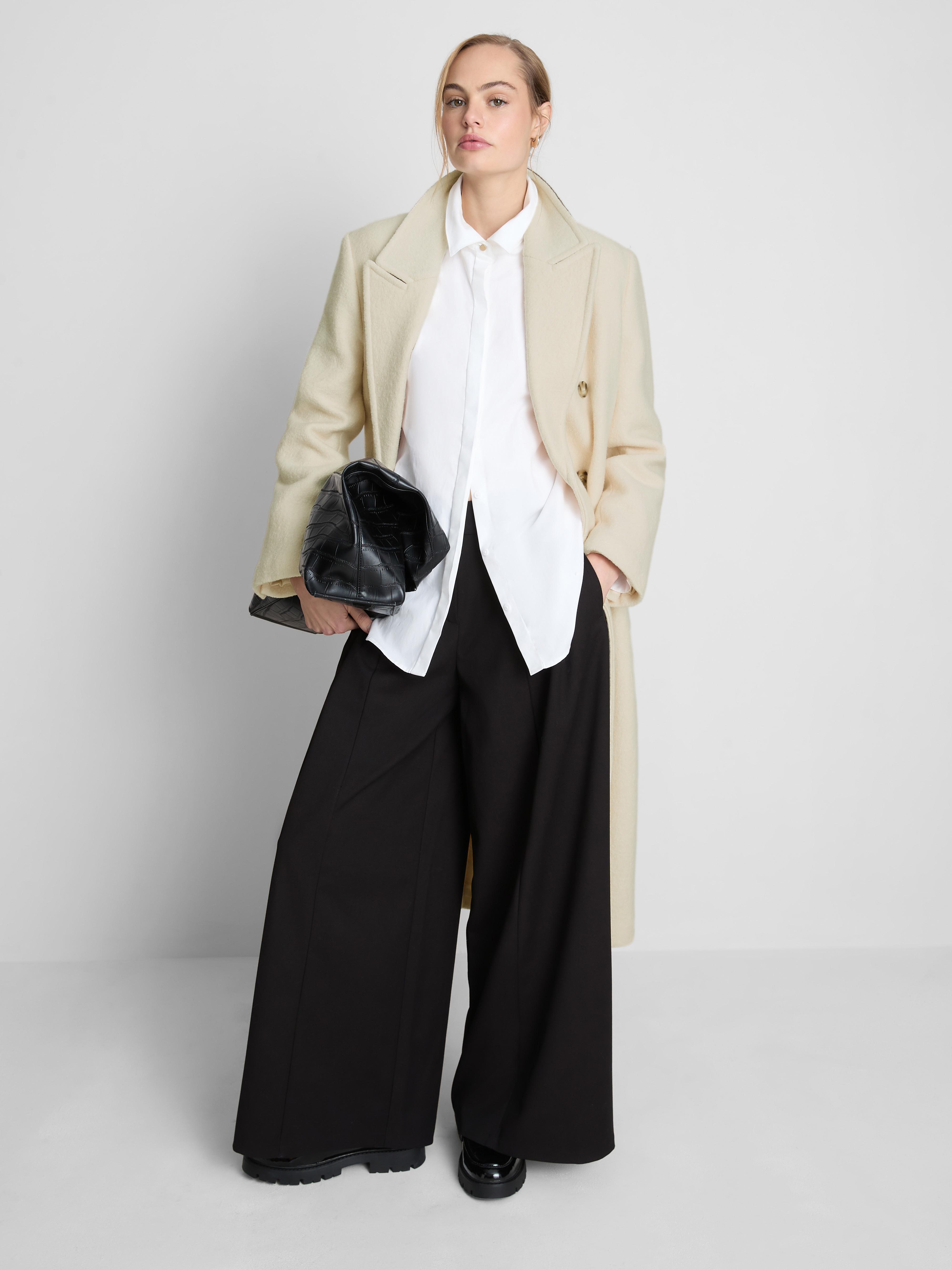 The Edit Double Breasted Coat