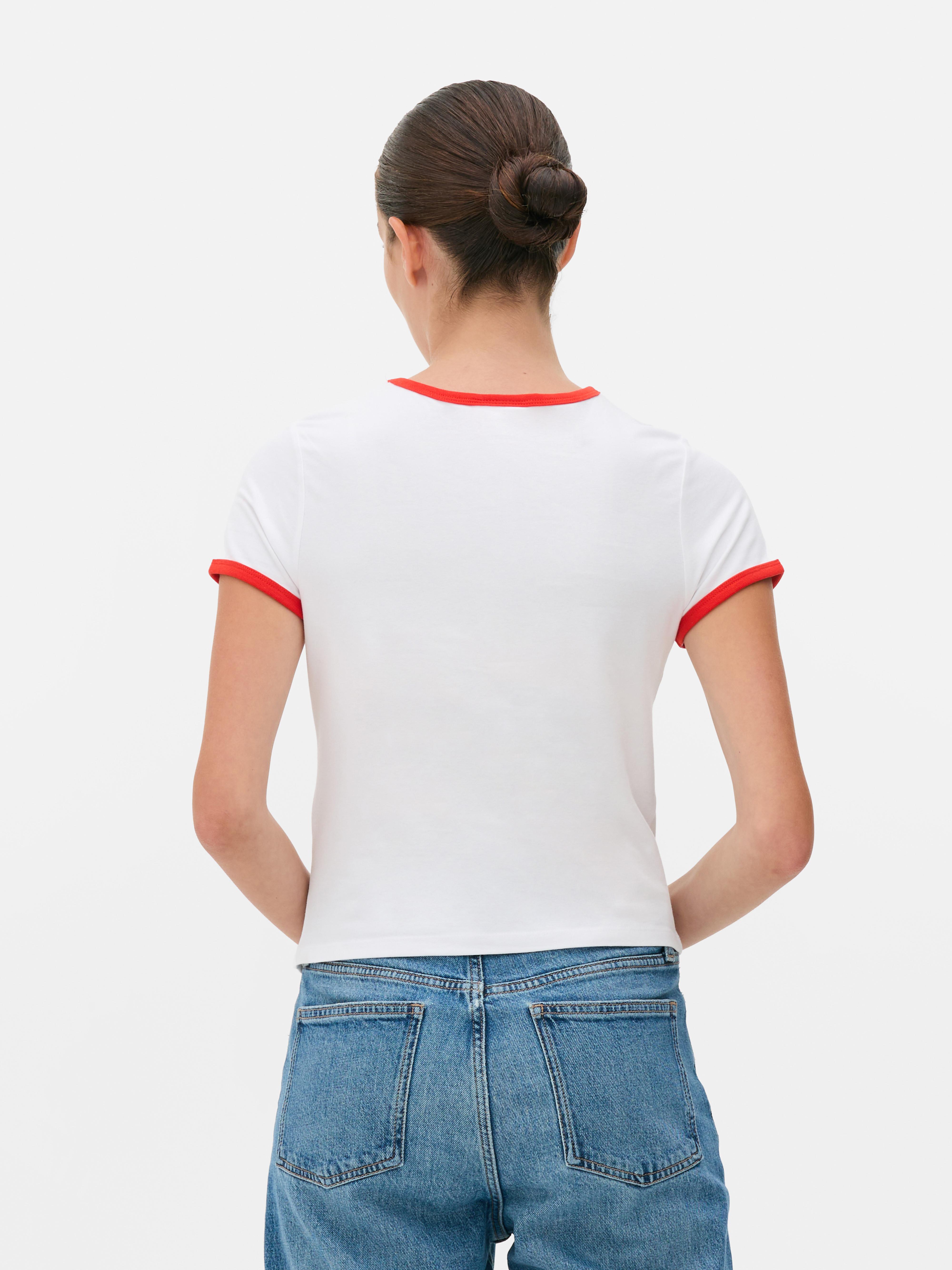 Stranger Things Hellfire Club Ringer T-Shirt