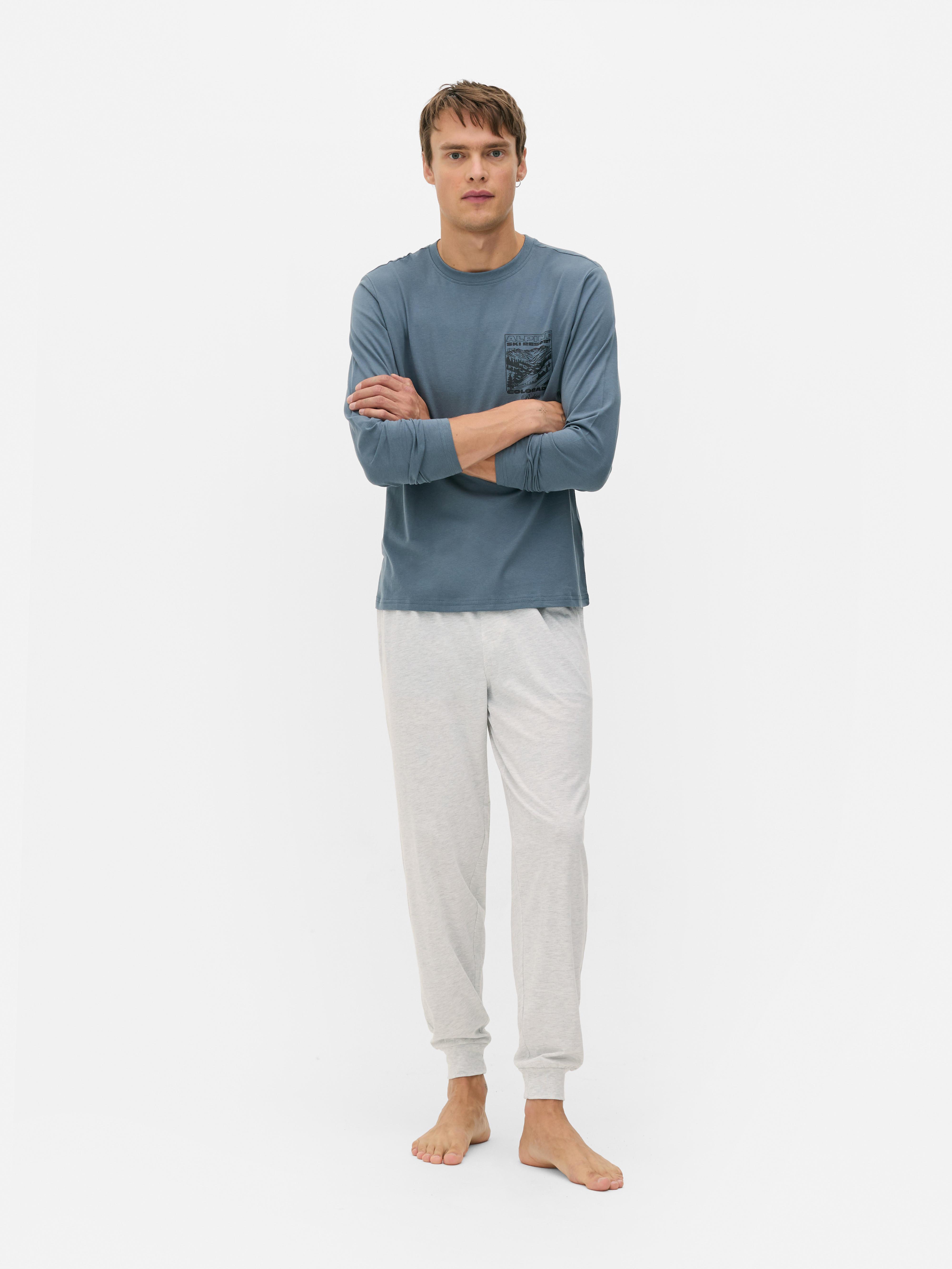 Colorado Ski Long Pajamas