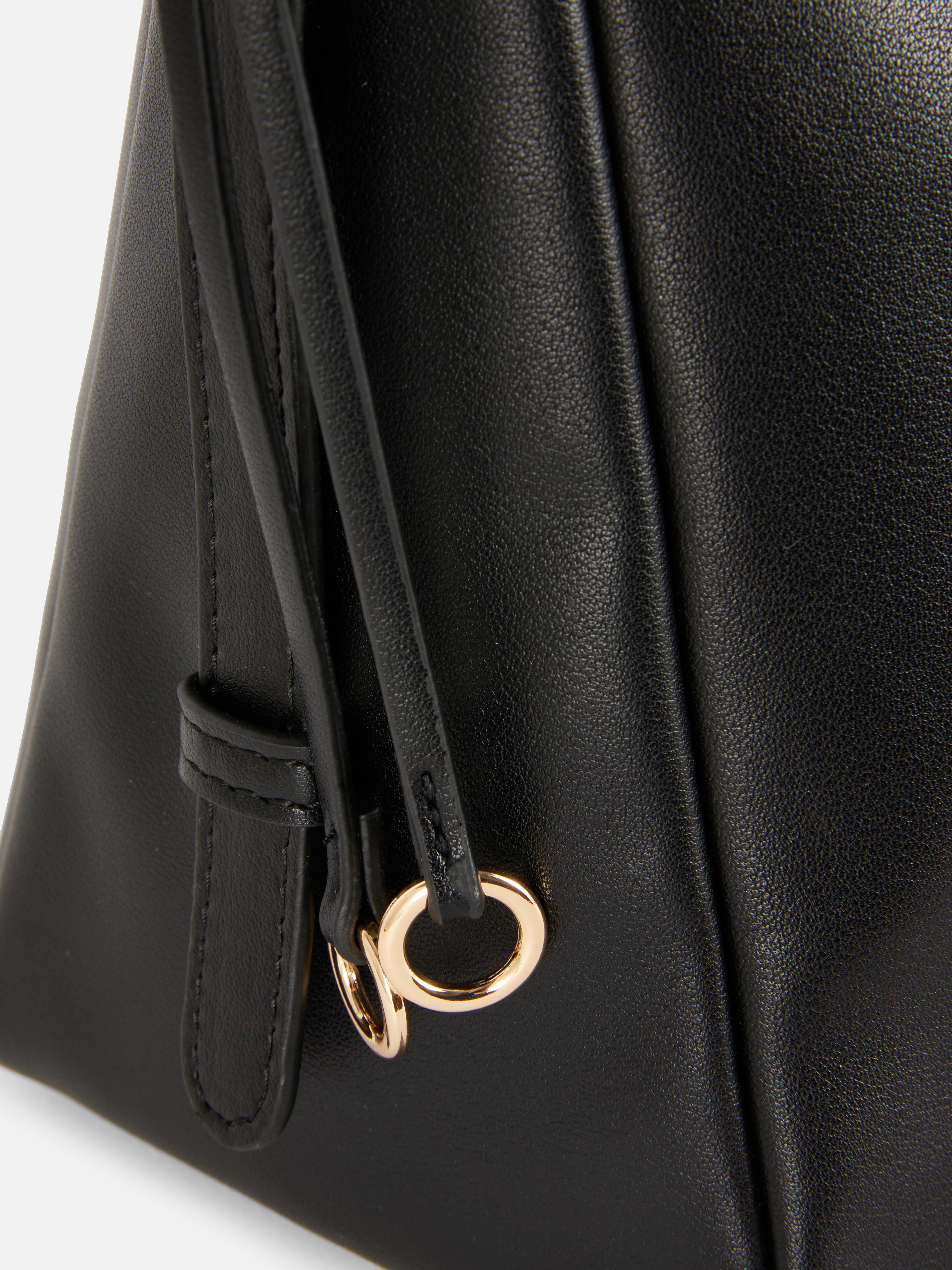 Paula Echevarría Curved Oversized Shoulder Bag