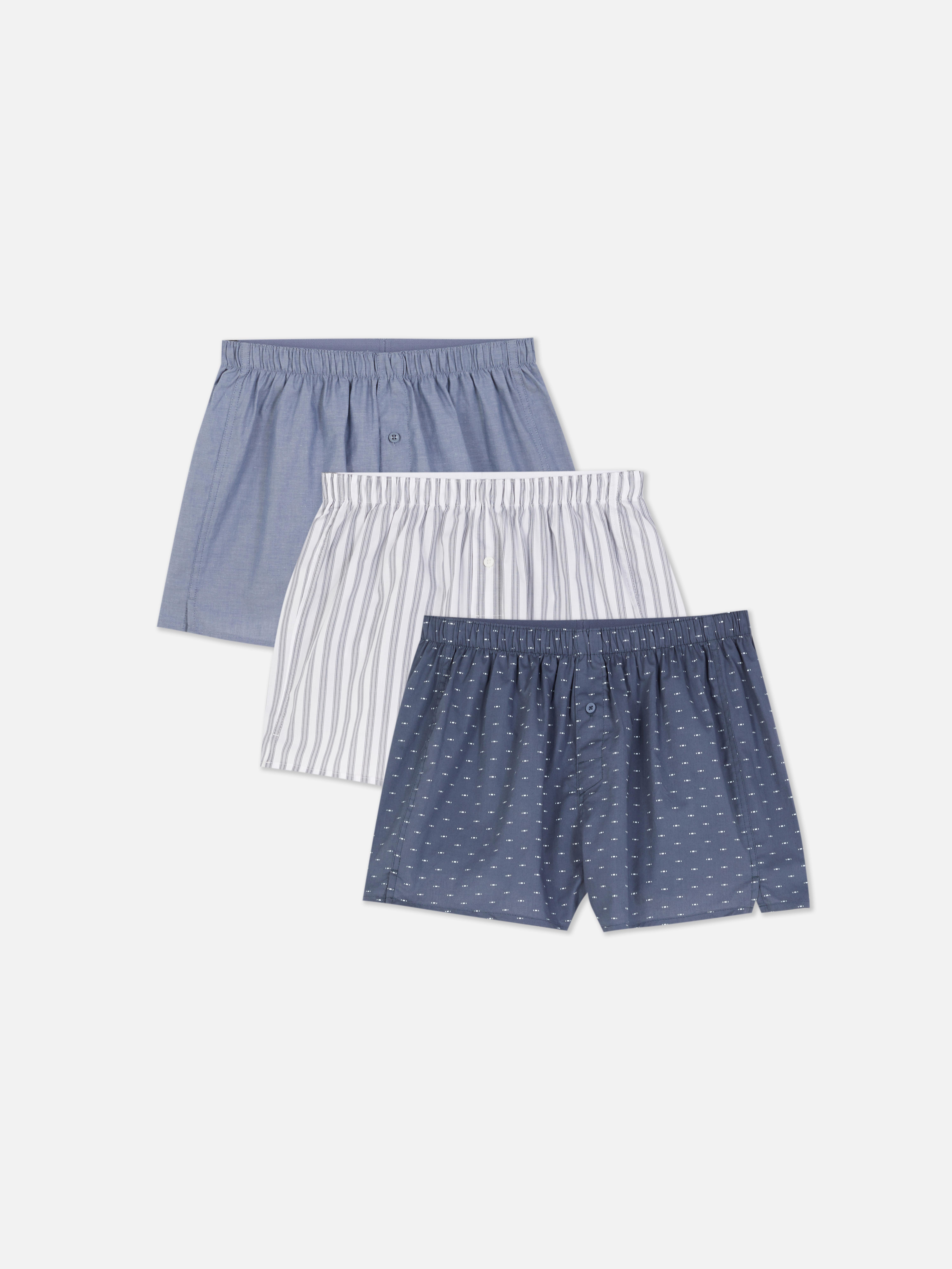 3-Pack Geometric Boxers