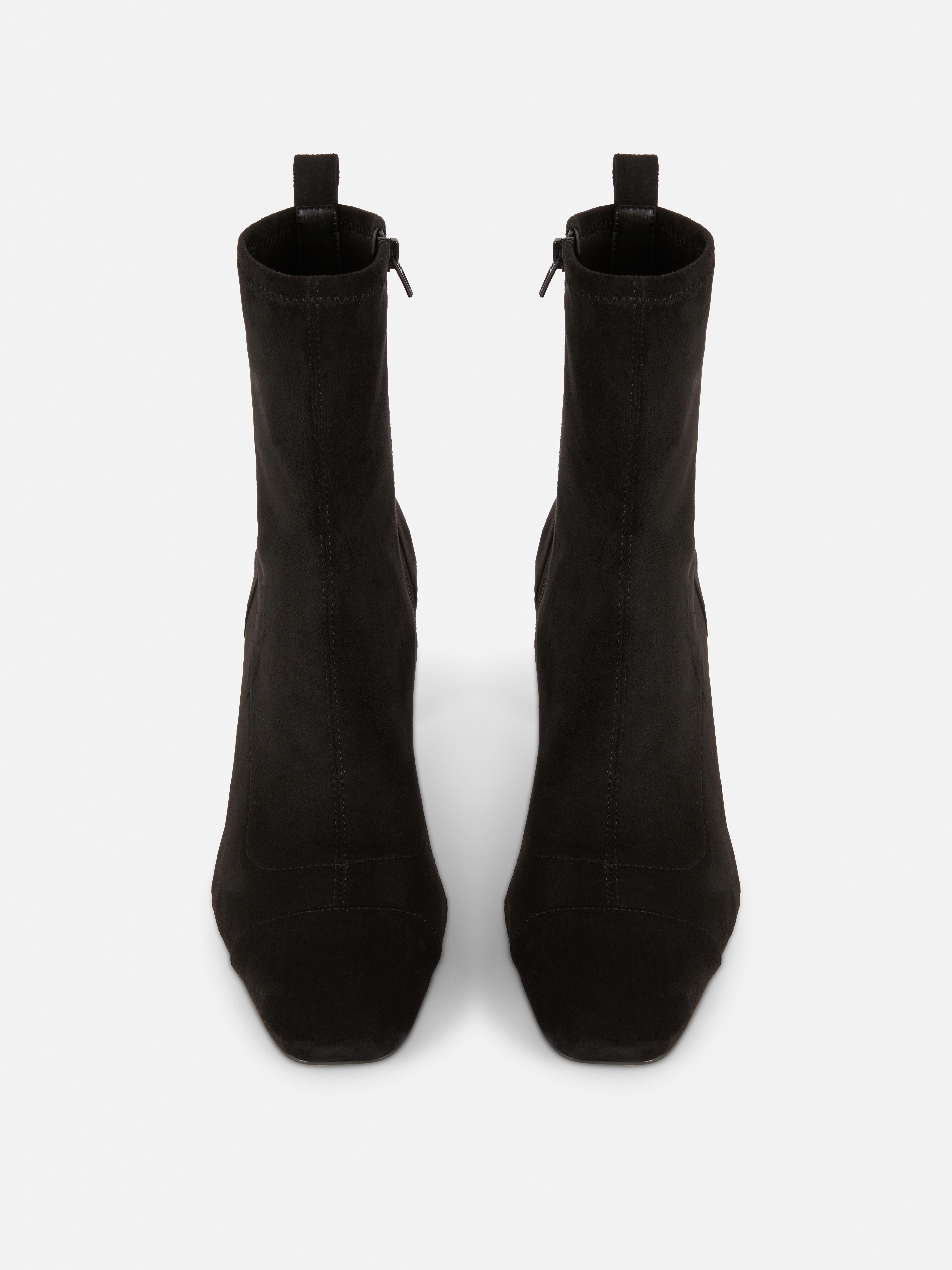 Mid Stiletto Ankle Boots