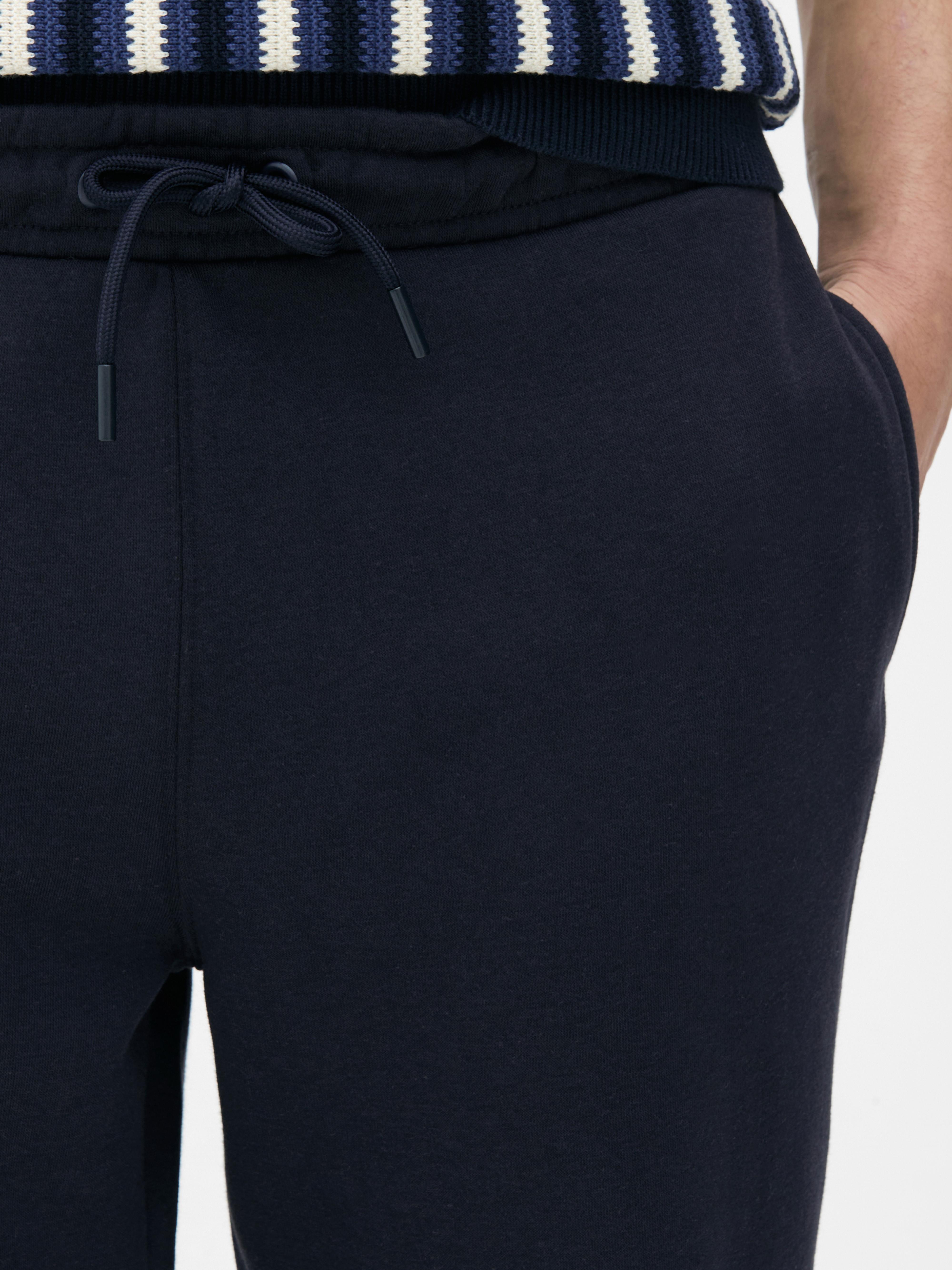 Drawstring Cuffed Joggers