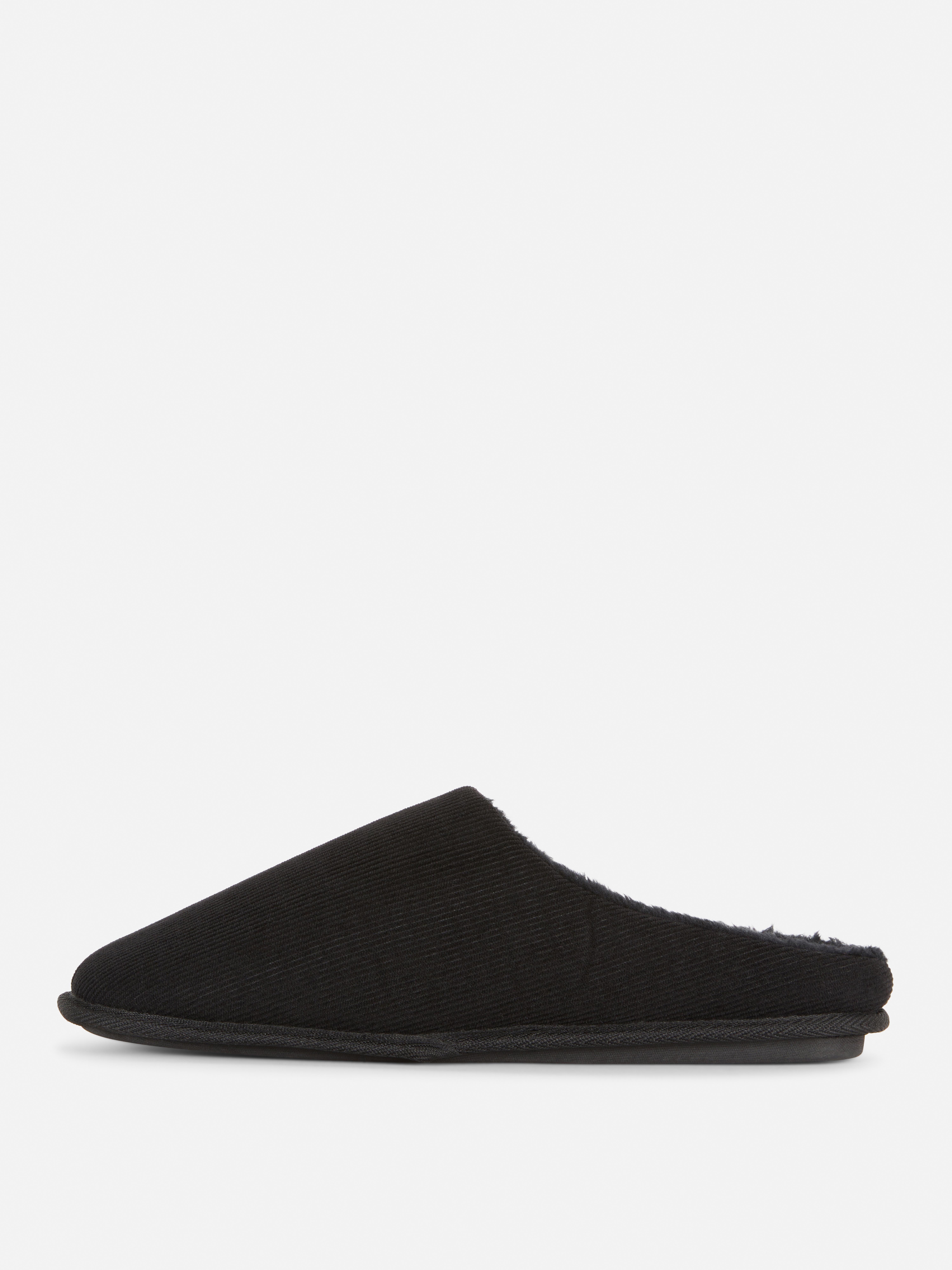 Corduroy Mule Slippers