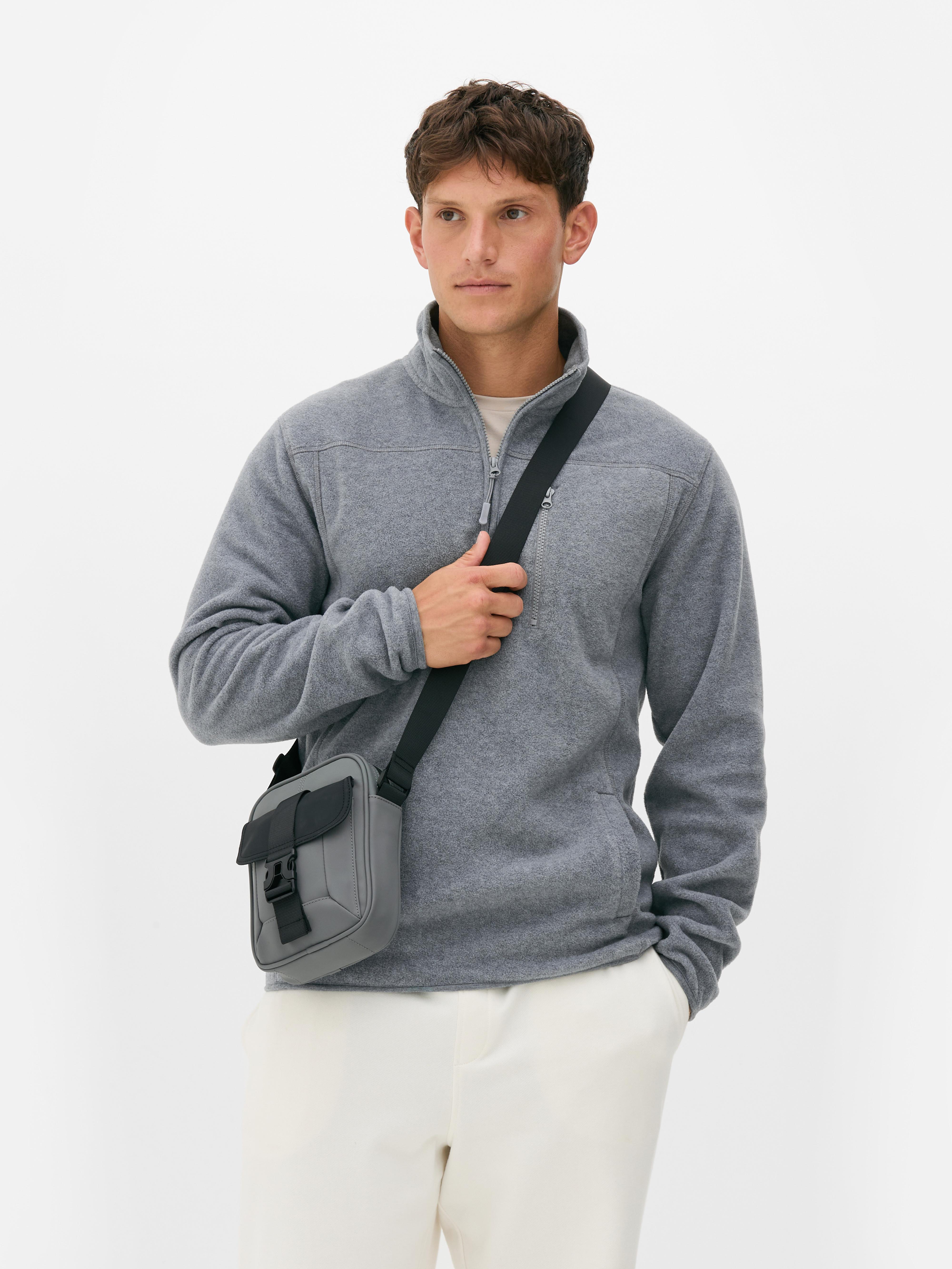 Quarter Zip Fleece Sweatshirt