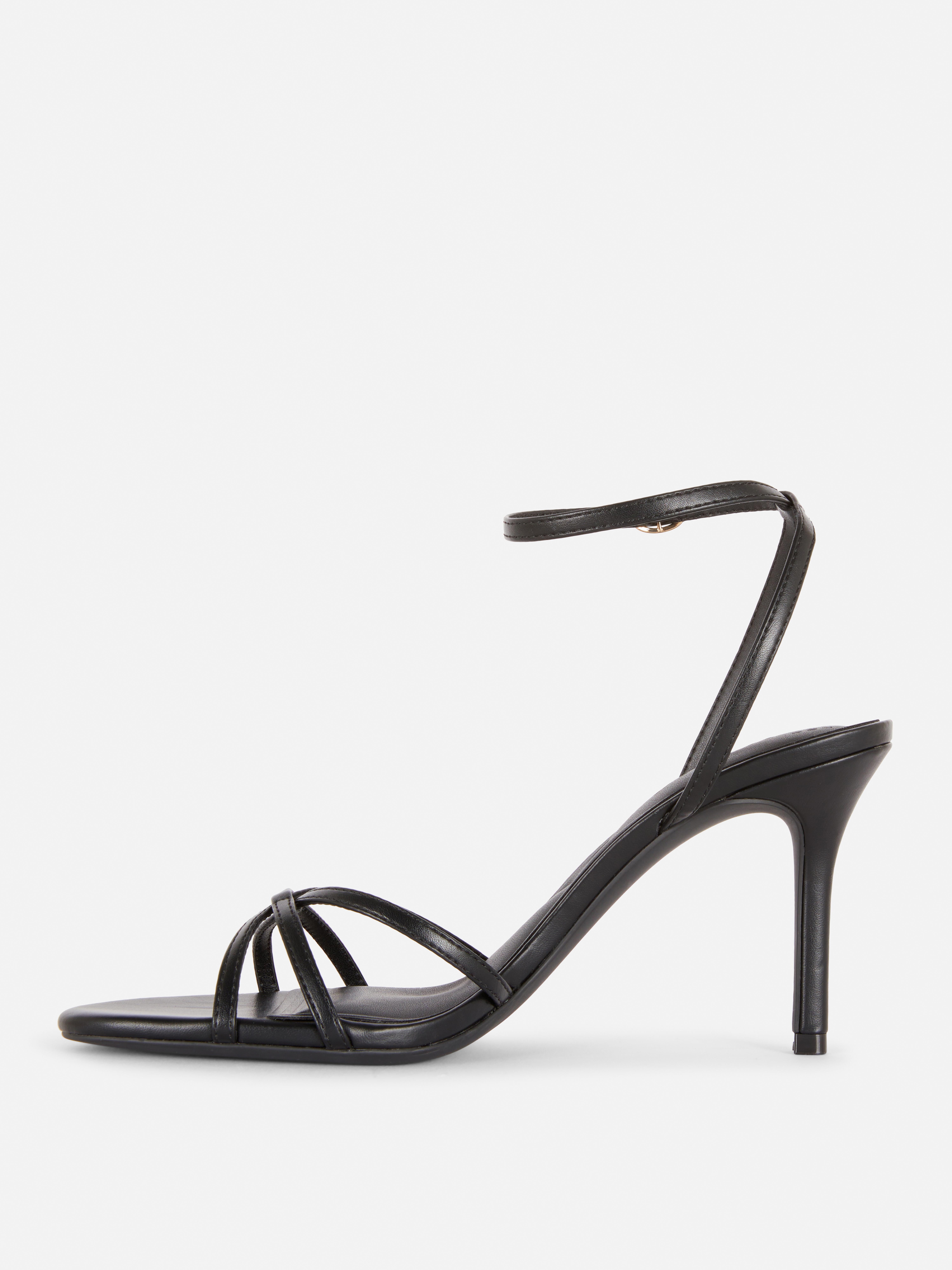 Barely There Heeled Sandals