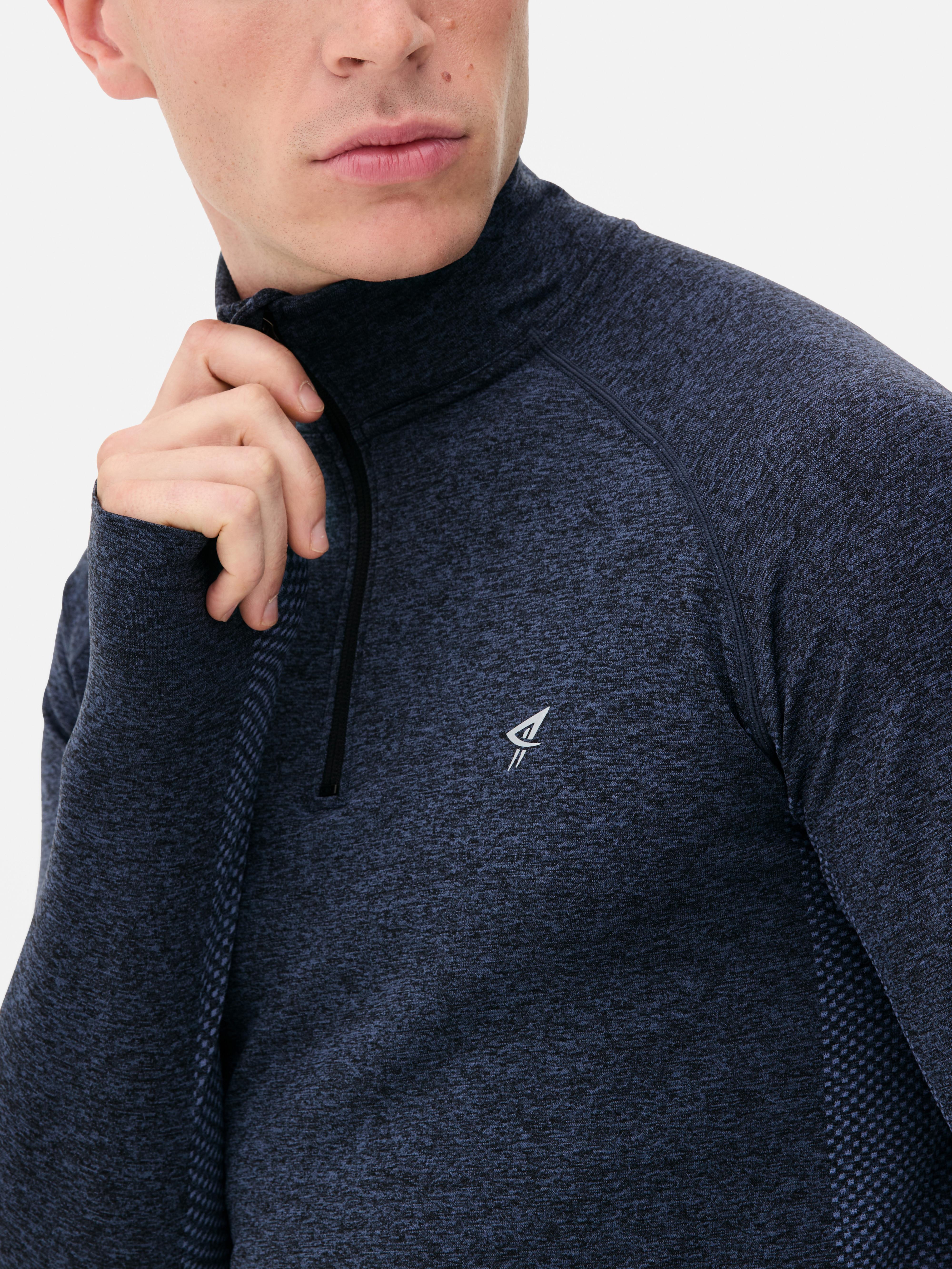 Quarter Zip Performance T-Shirt