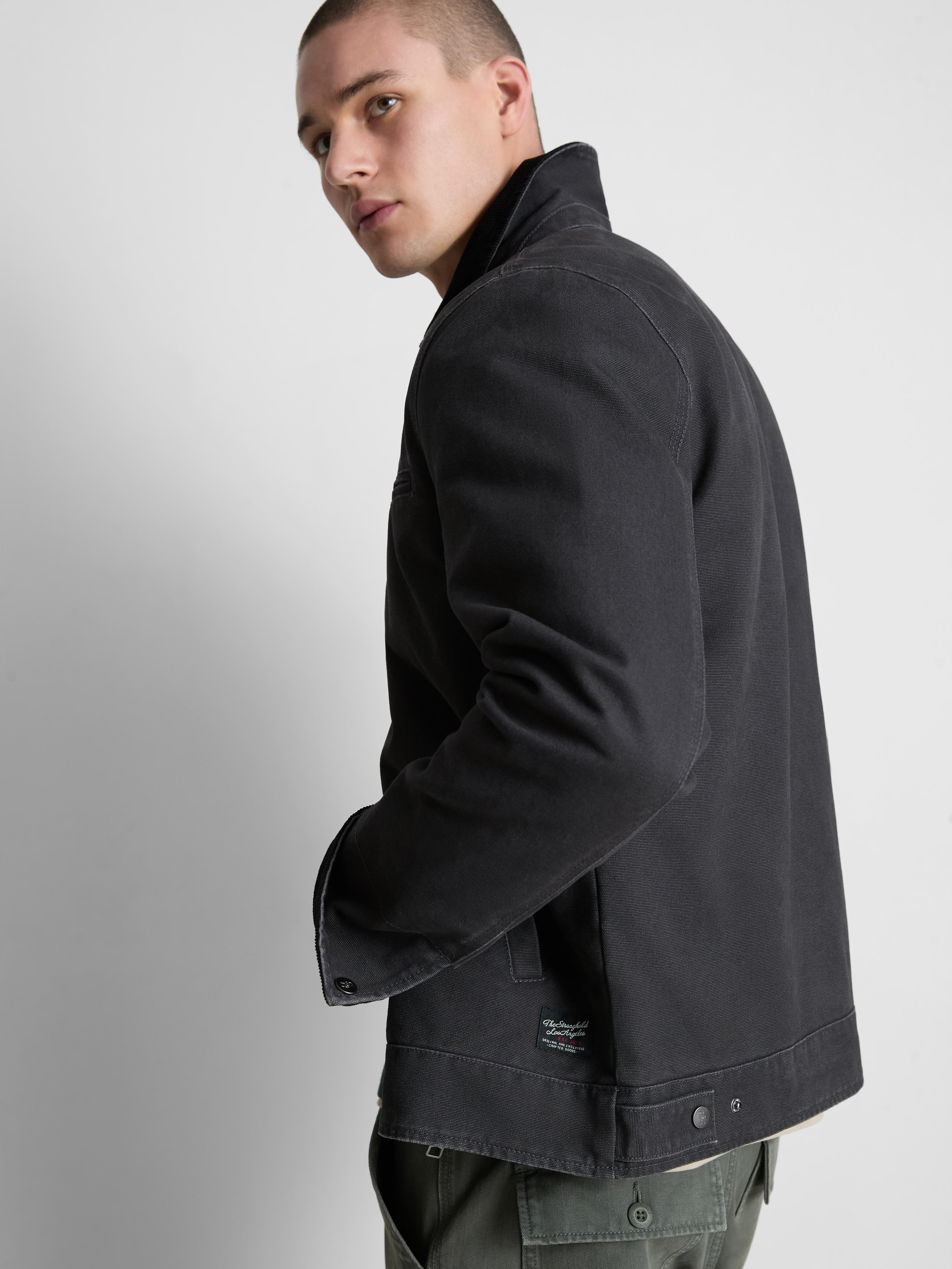 The Stronghold Zip-Up Canvas Jacket