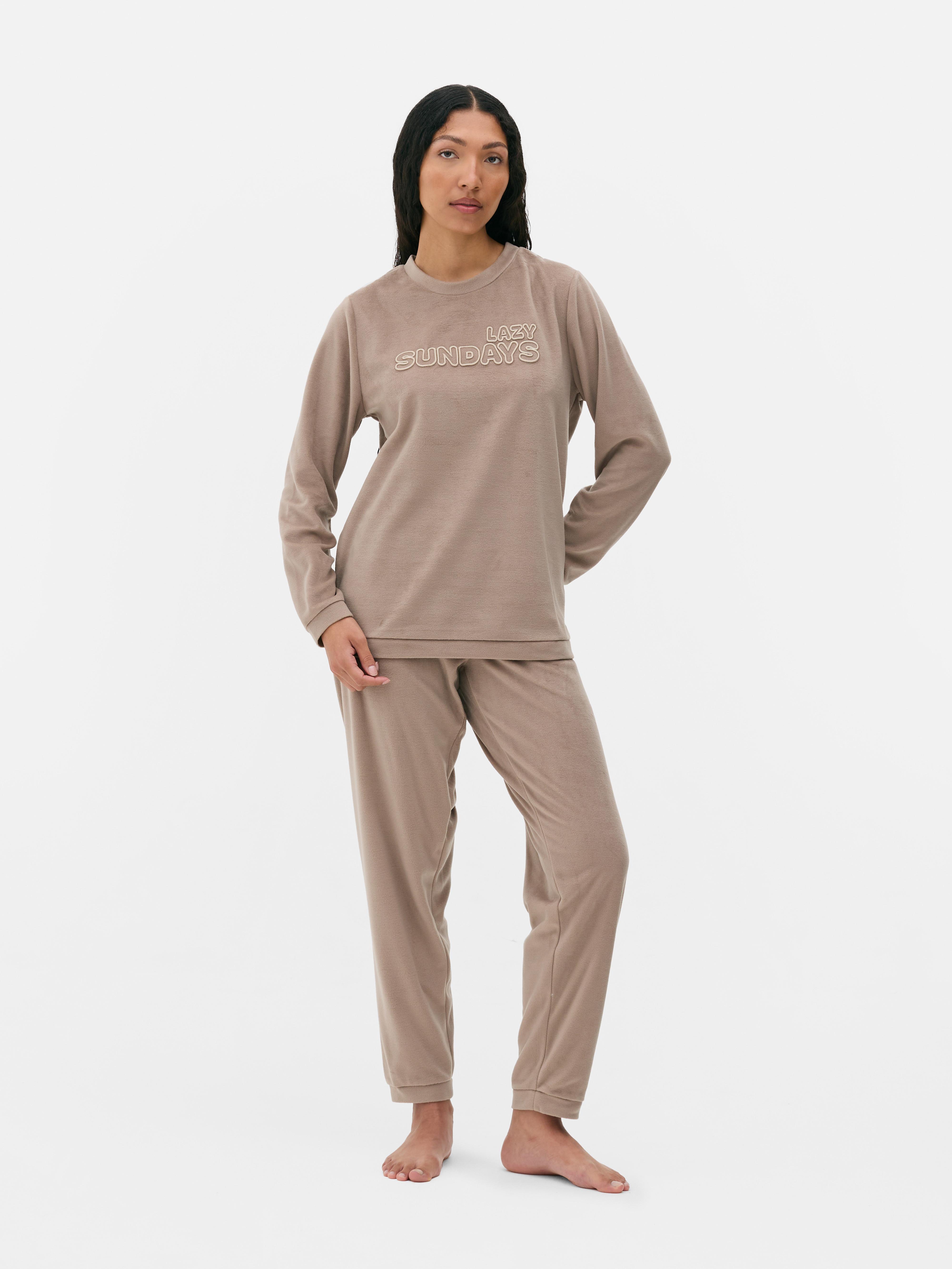 Microfleece Pajama Set