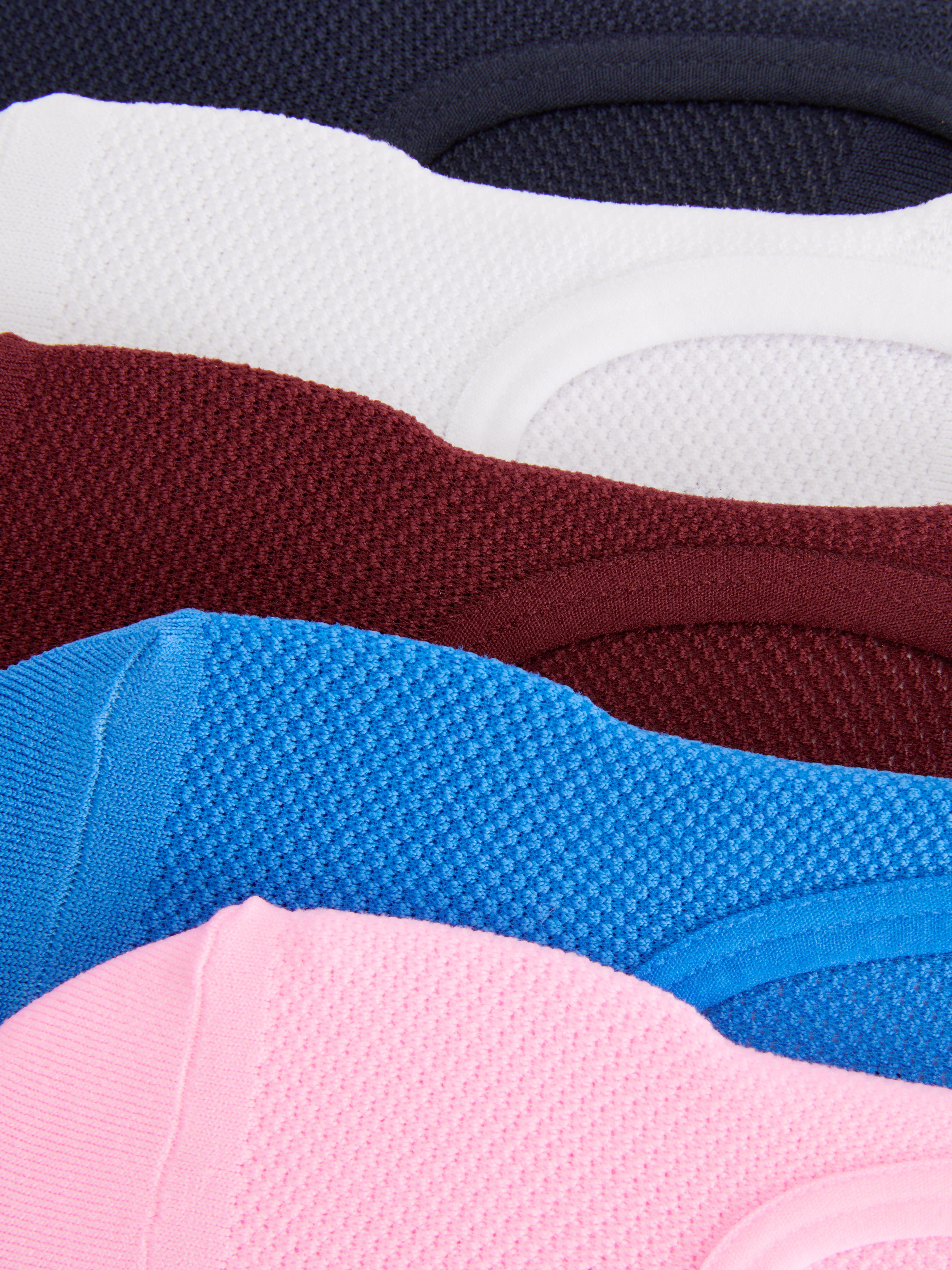 5pk No Show Mesh Sports Socks