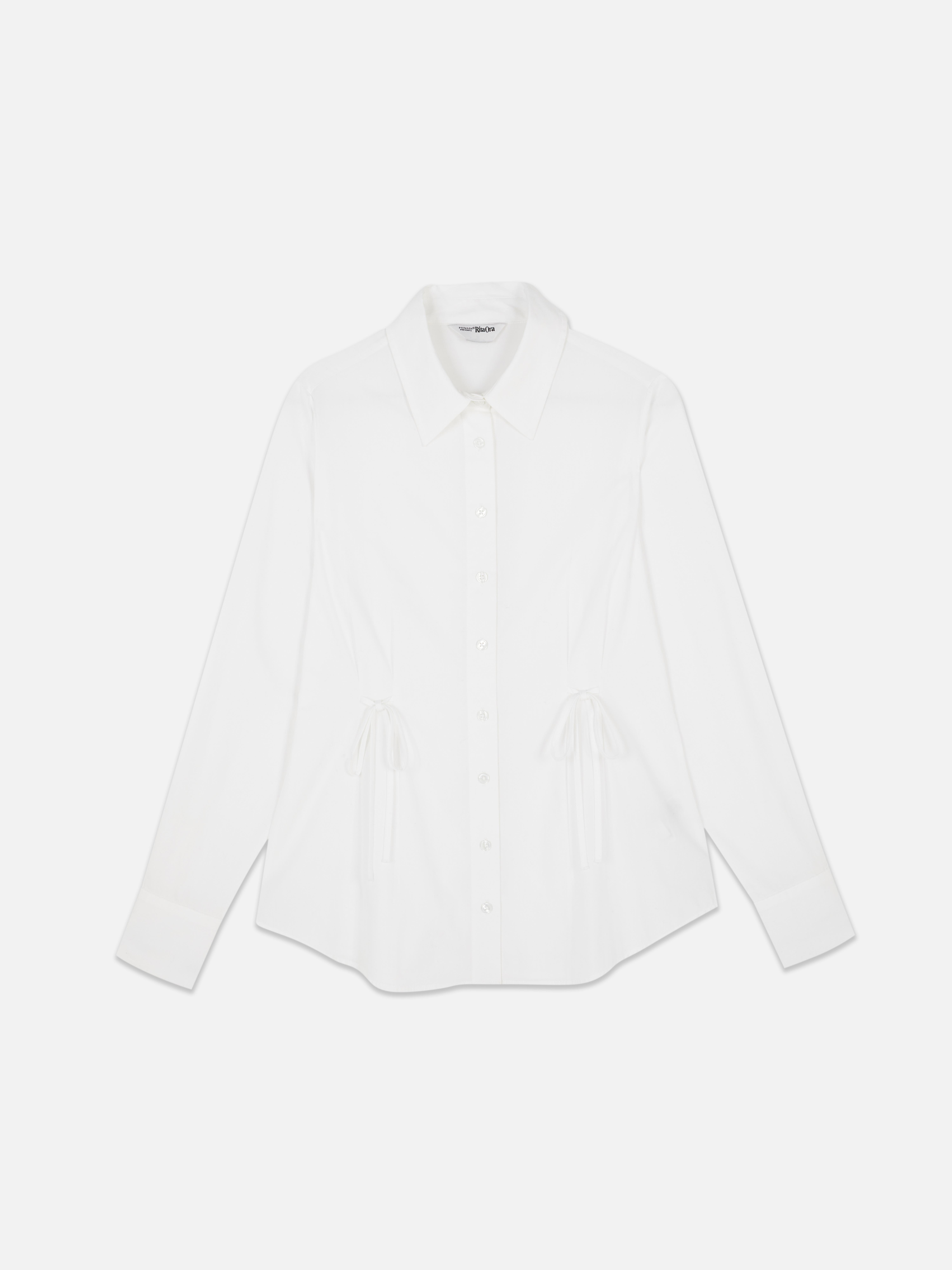 Rita Ora Cinch Detail Shirt