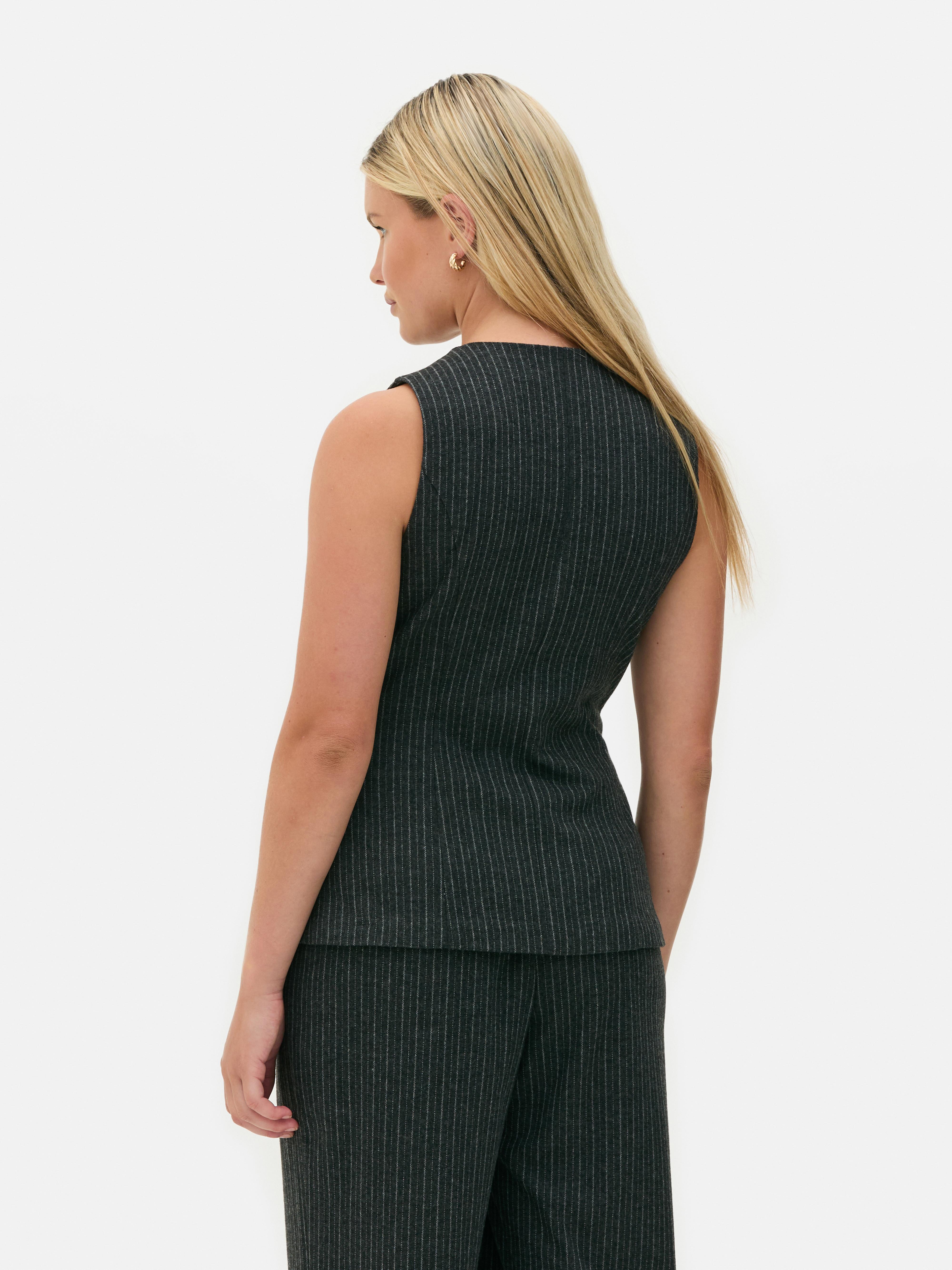 Tailored Pinstripe Waistcoat