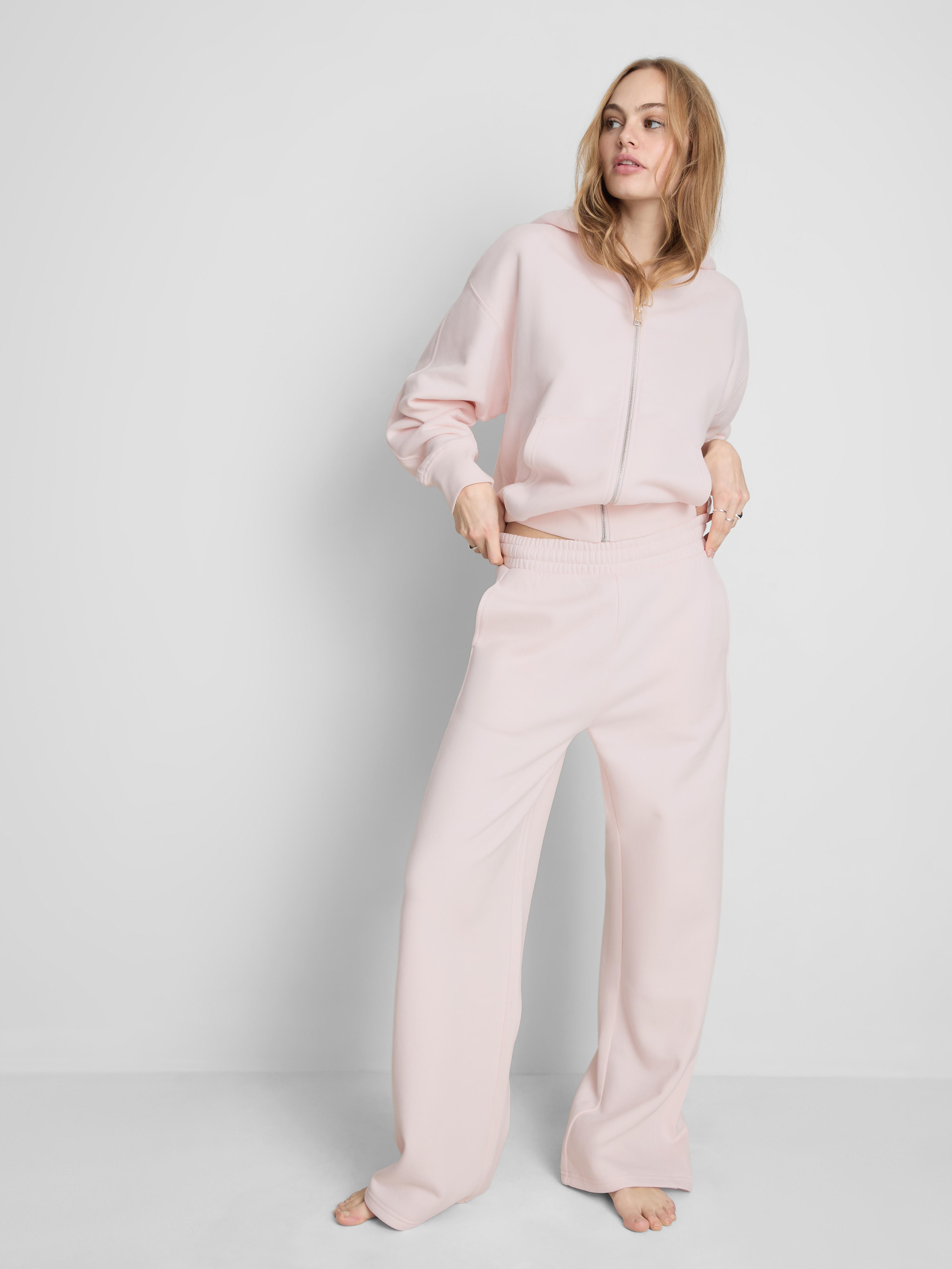 Cotton Rich Wide Leg Sweatpants