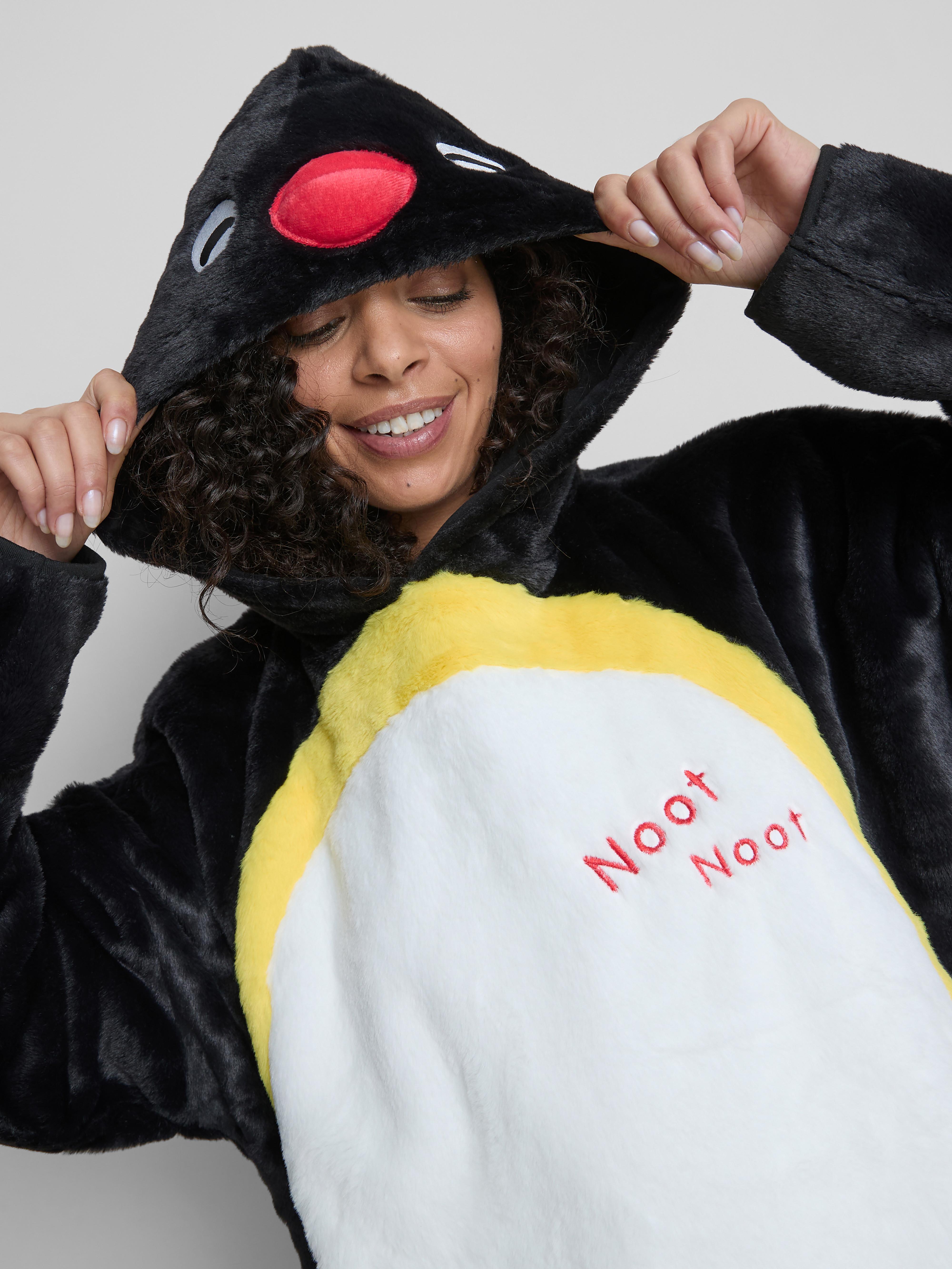 Pingu 3D Face Hoodie