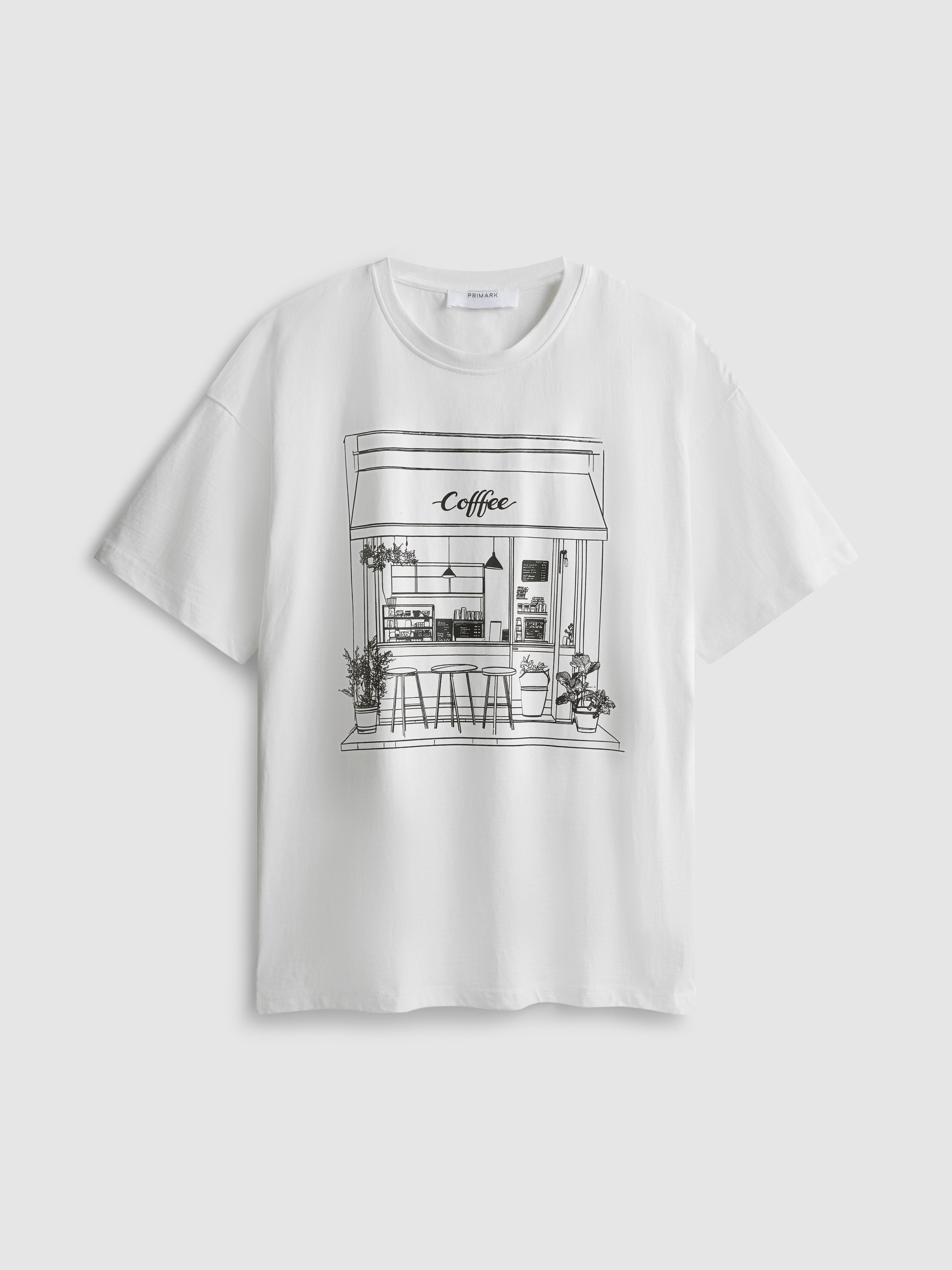 Relaxed Cotton Graphic Tee