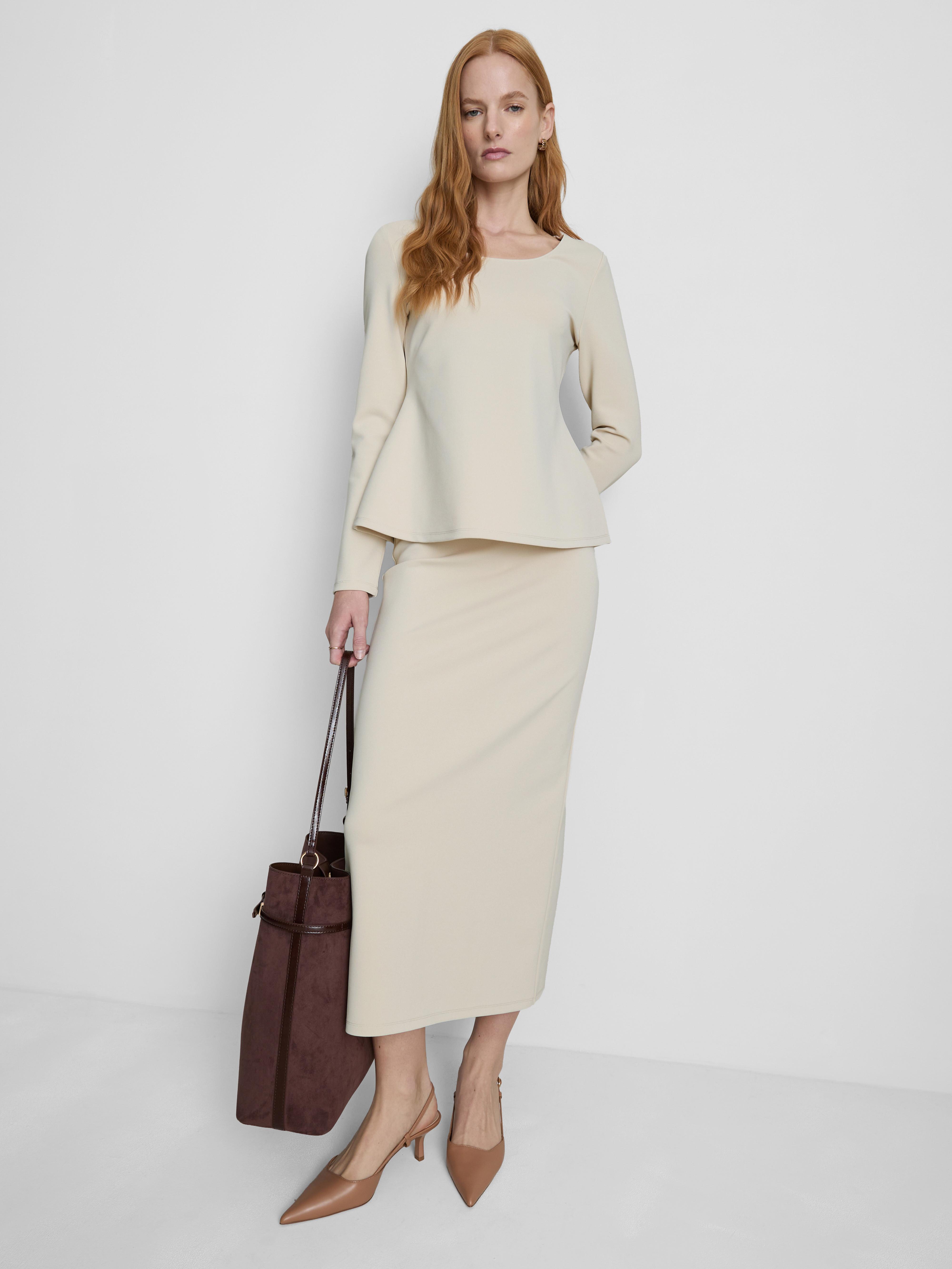 Paula Echevarría Compact Long Sleeve Top