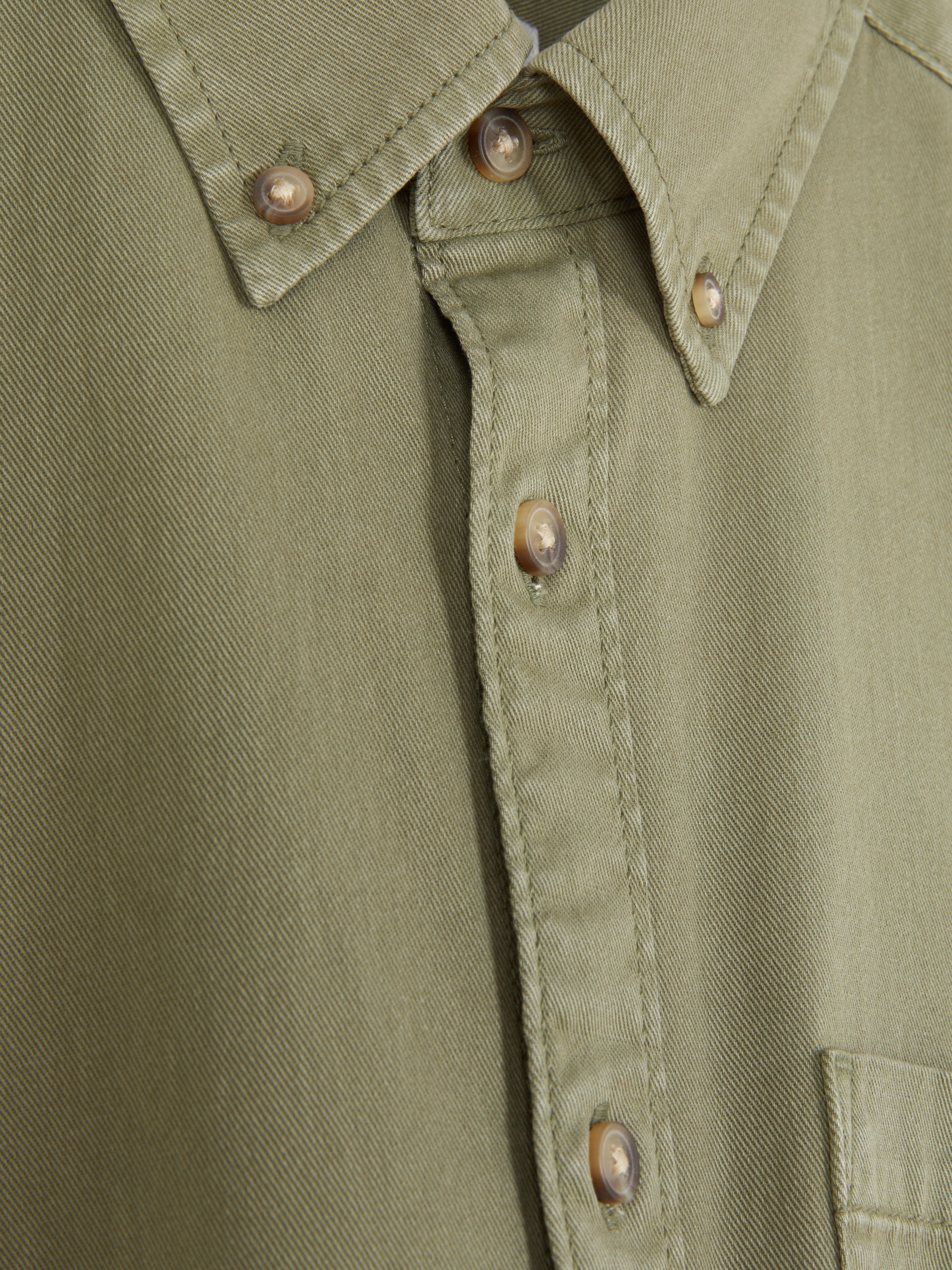 Long Sleeve Twill Shirt