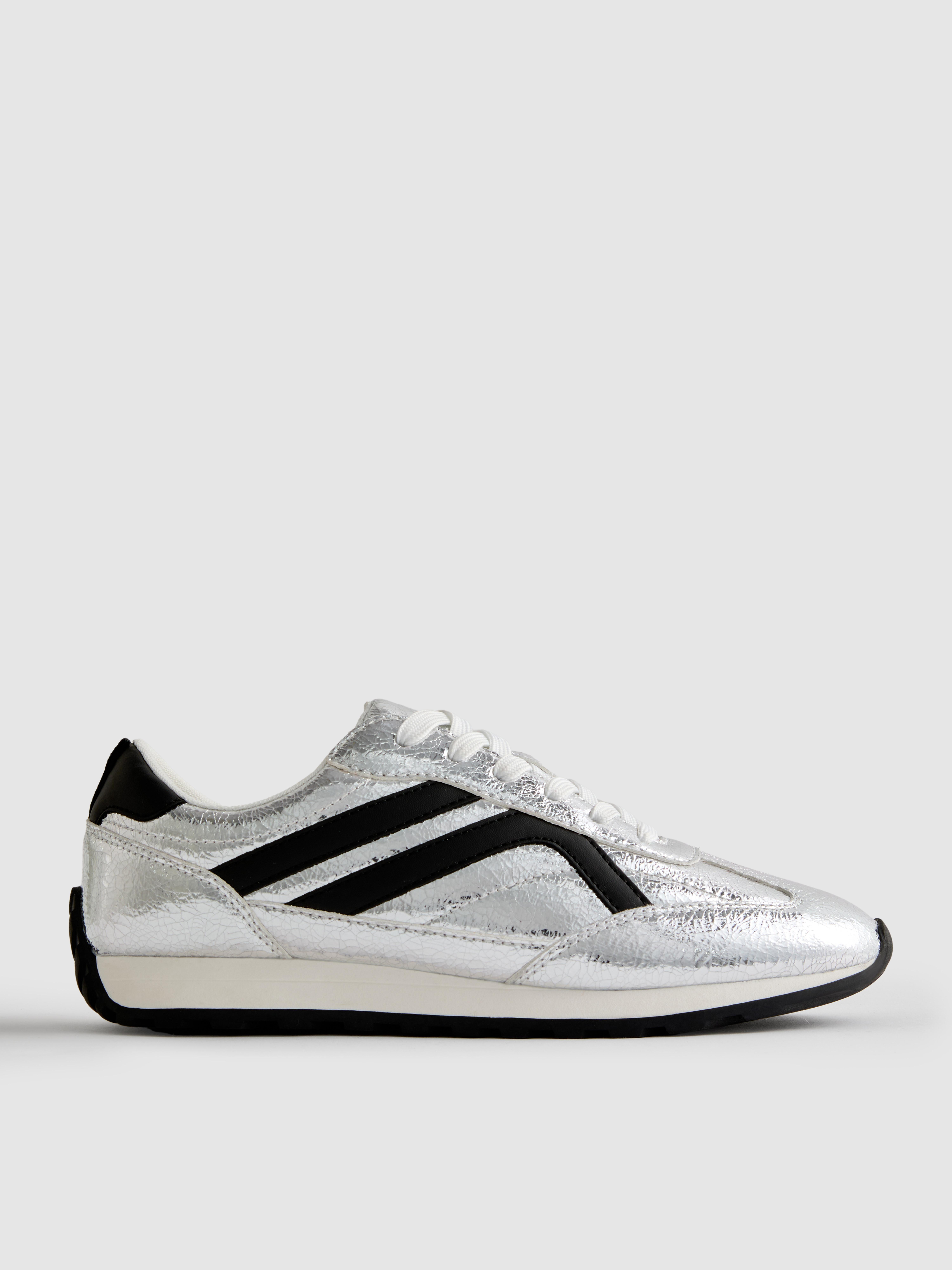 Retro Side Panel Sneakers