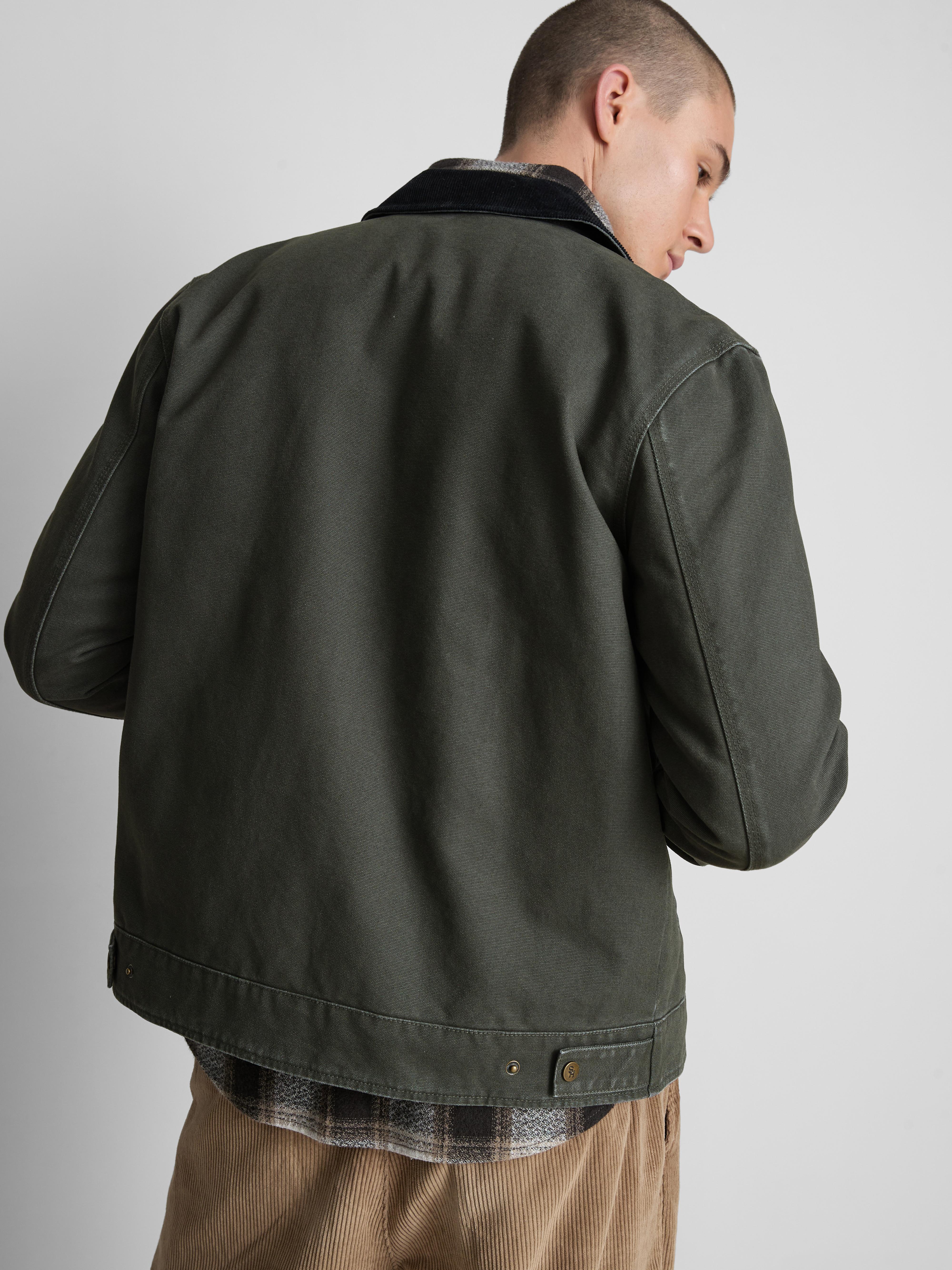 The Stronghold Zip-Up Canvas Jacket