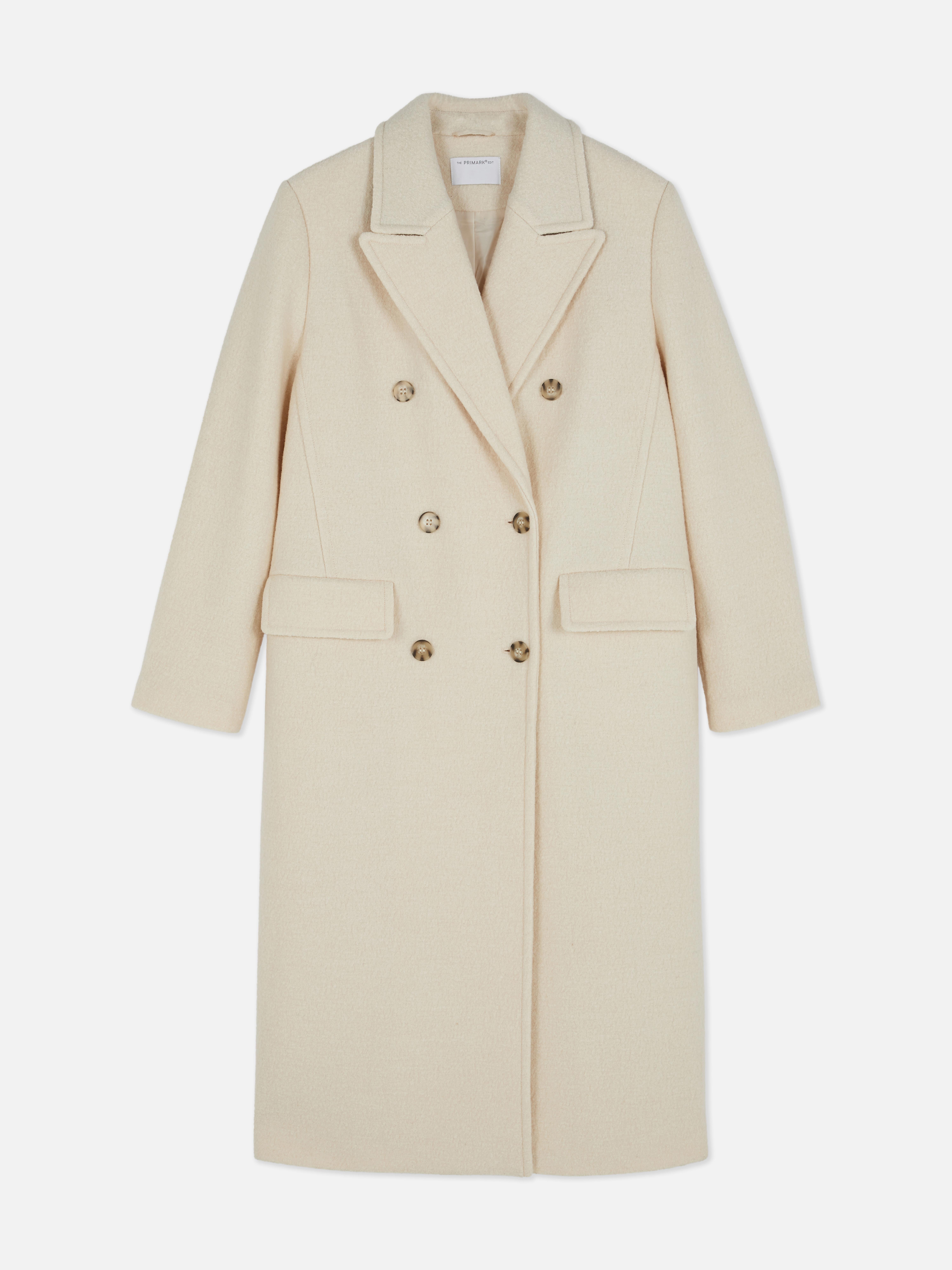 The Edit Double Breasted Coat