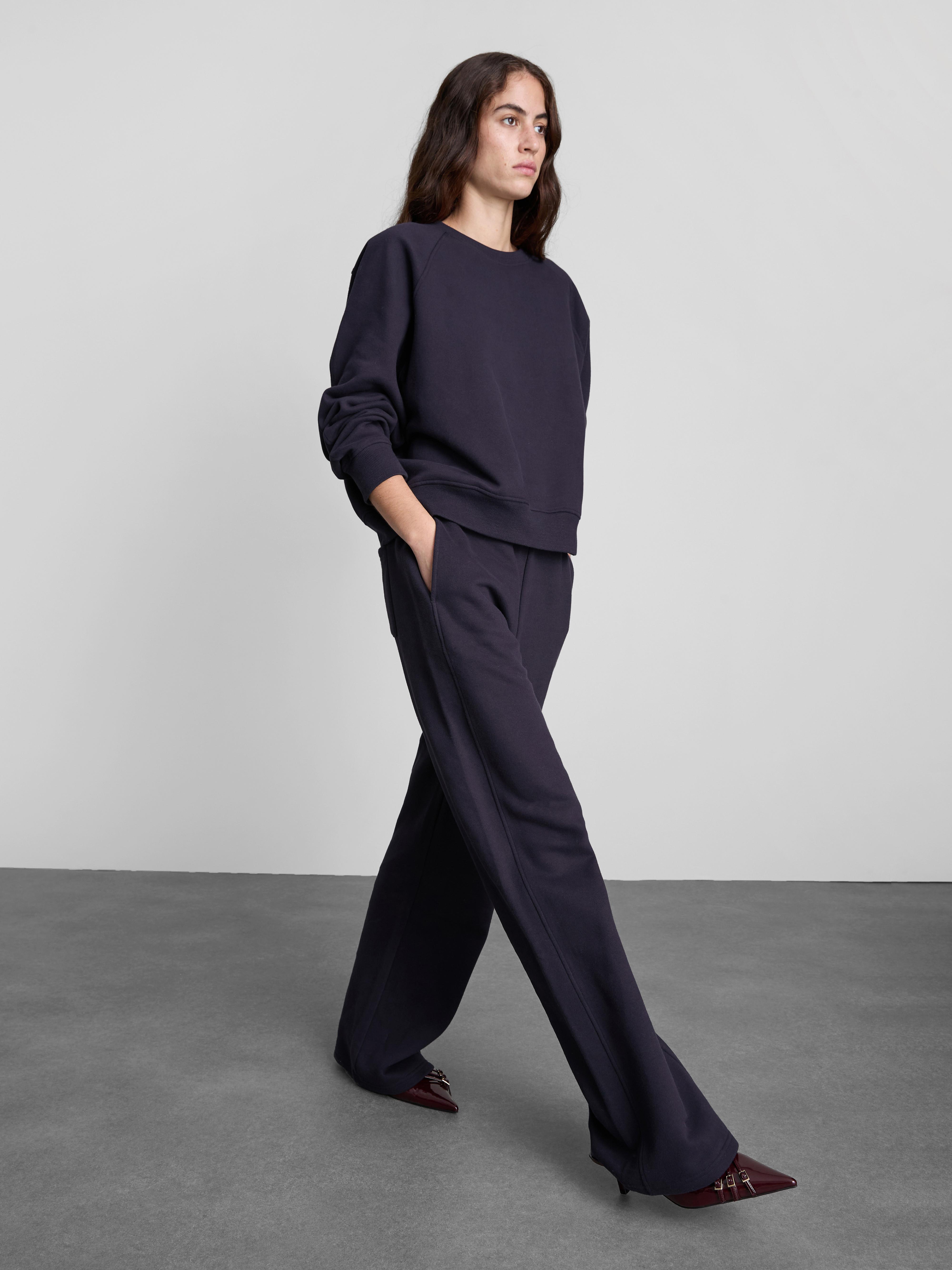 Cotton Rich Wide Leg Sweatpants