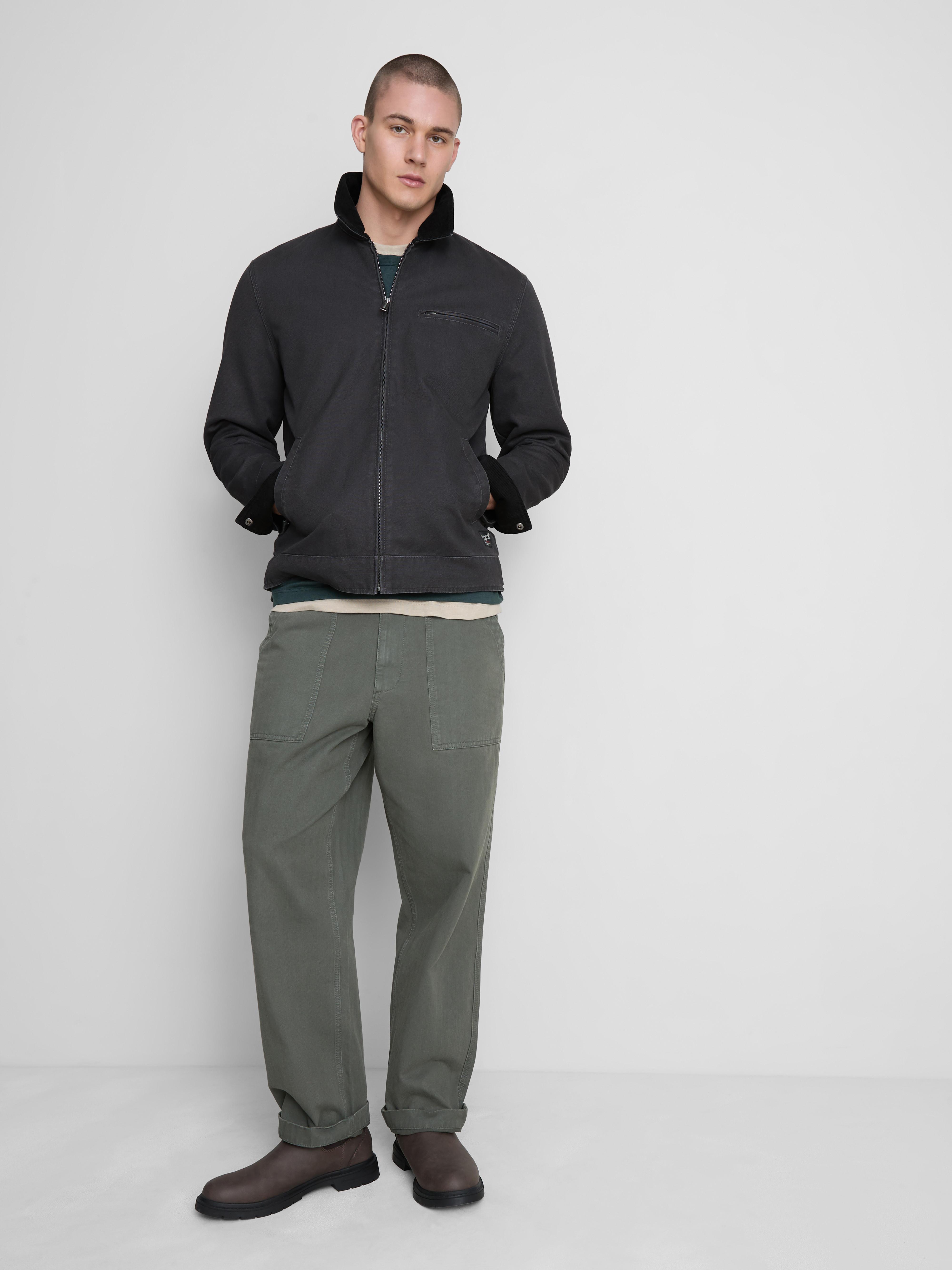 The Stronghold Zip-Up Canvas Jacket