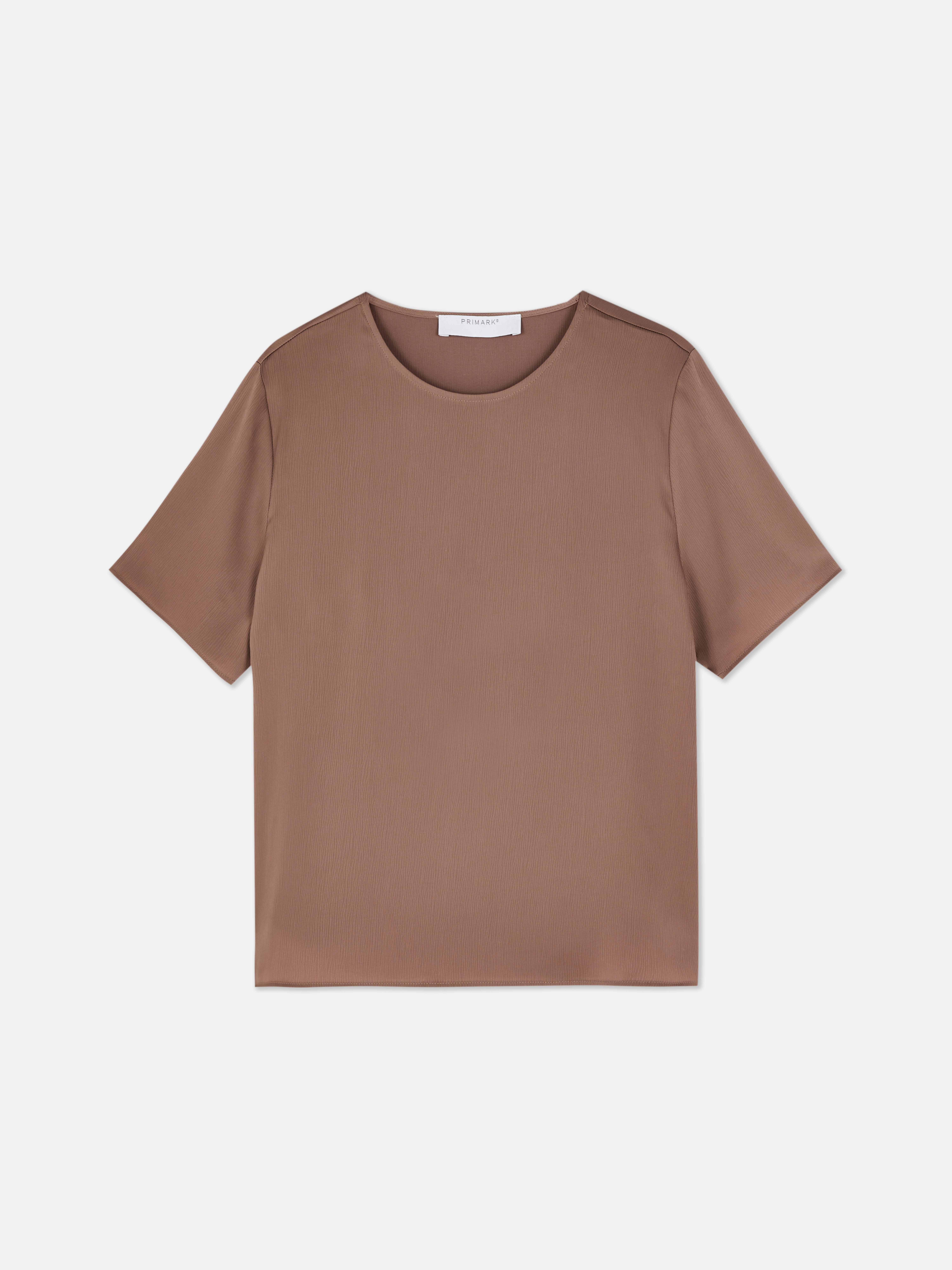Relaxed Satin Tee