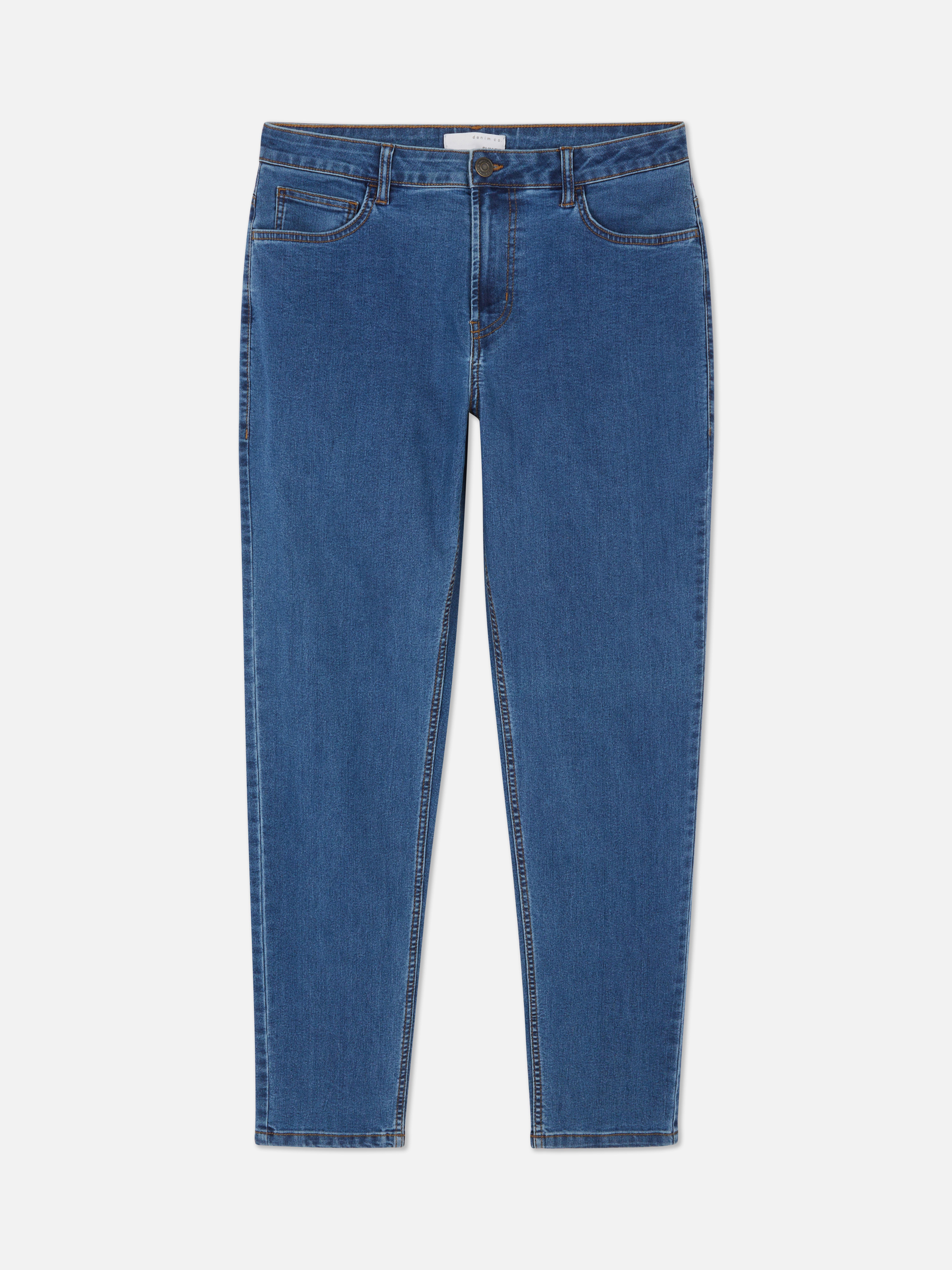 Mid-Rise Slim Fit Jeans