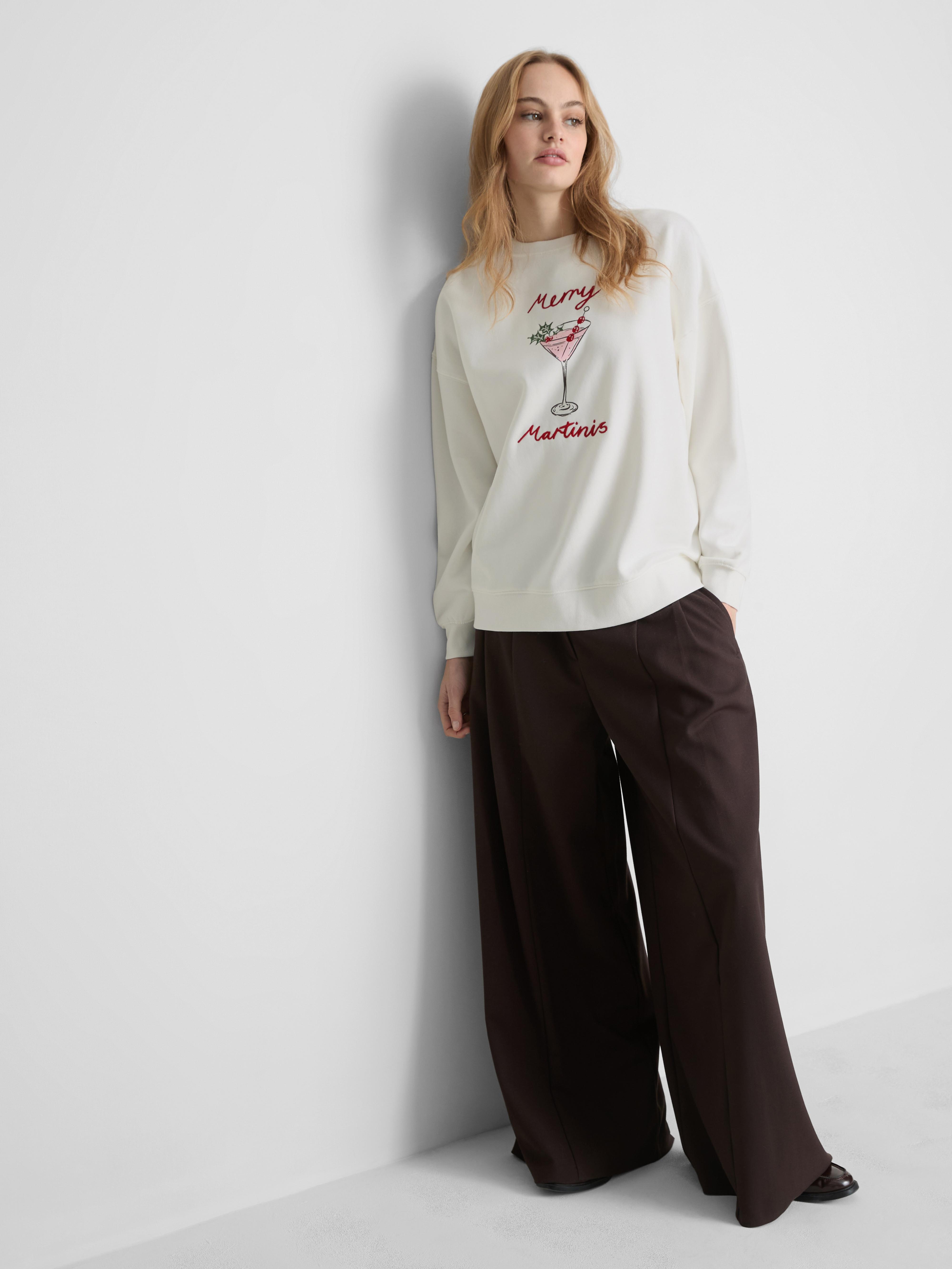 Graphic Christmas Sweatshirt