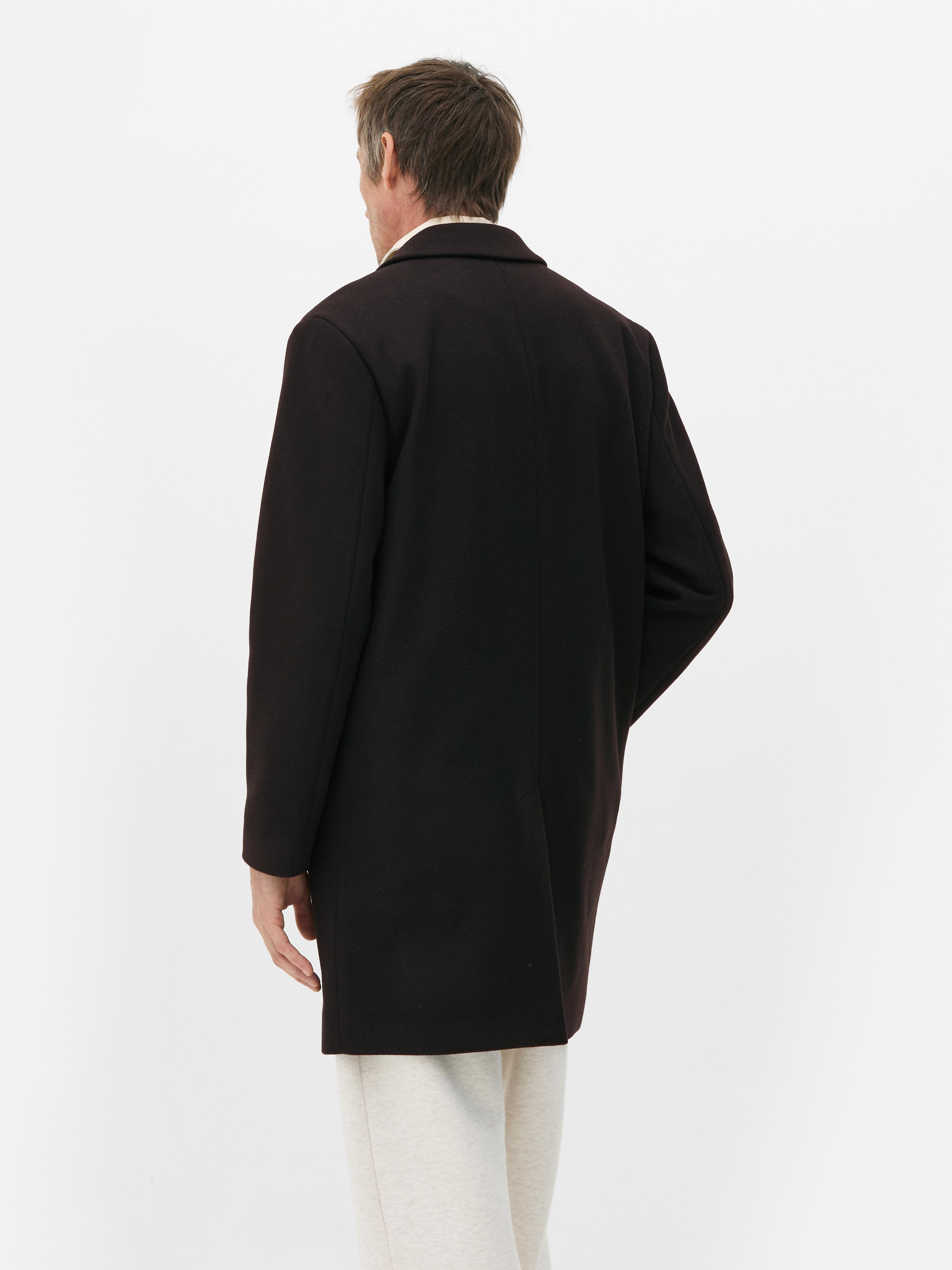 Oversized Mid-Length Overcoat
