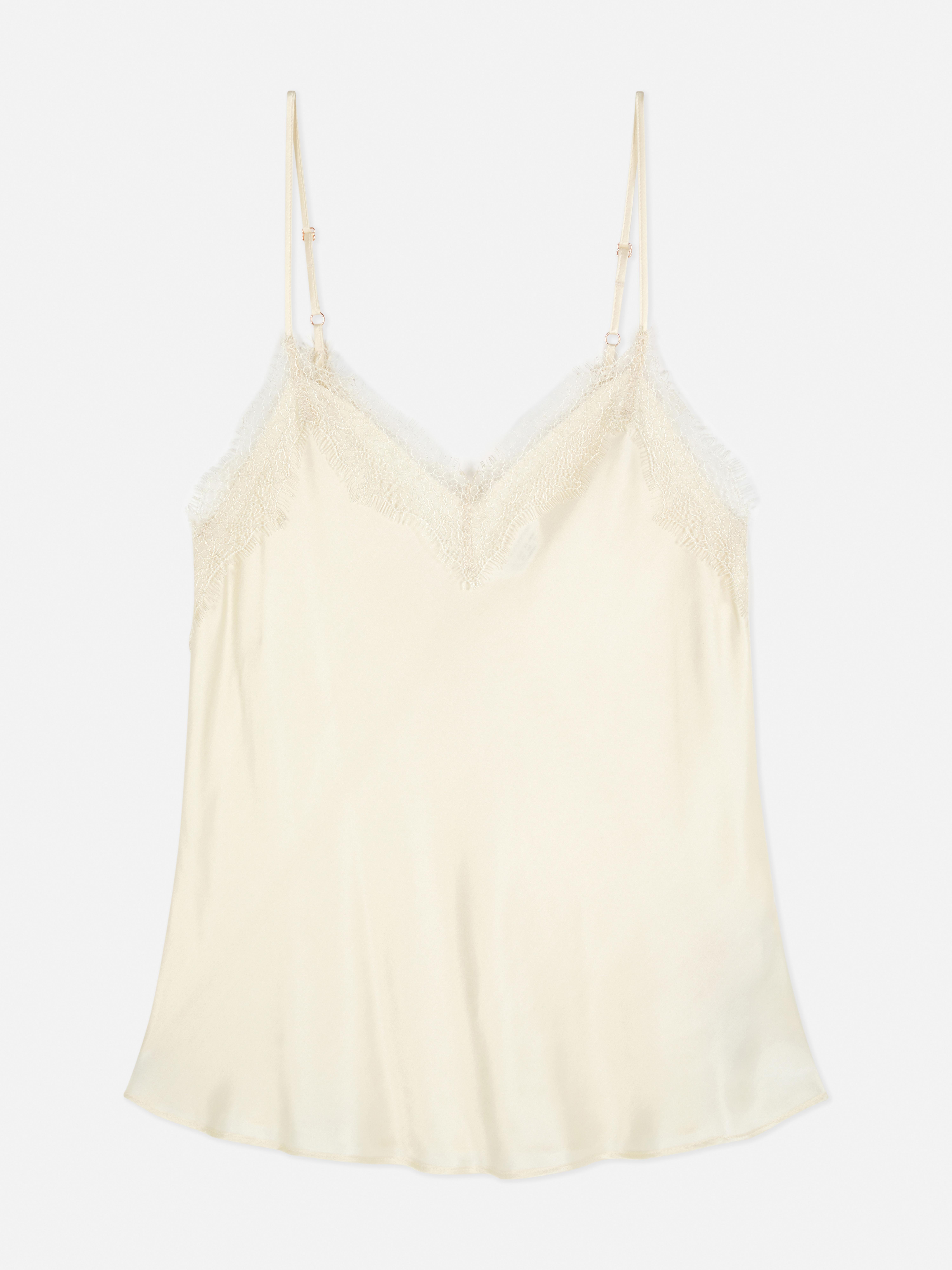 The Edit Lace Trim Cami