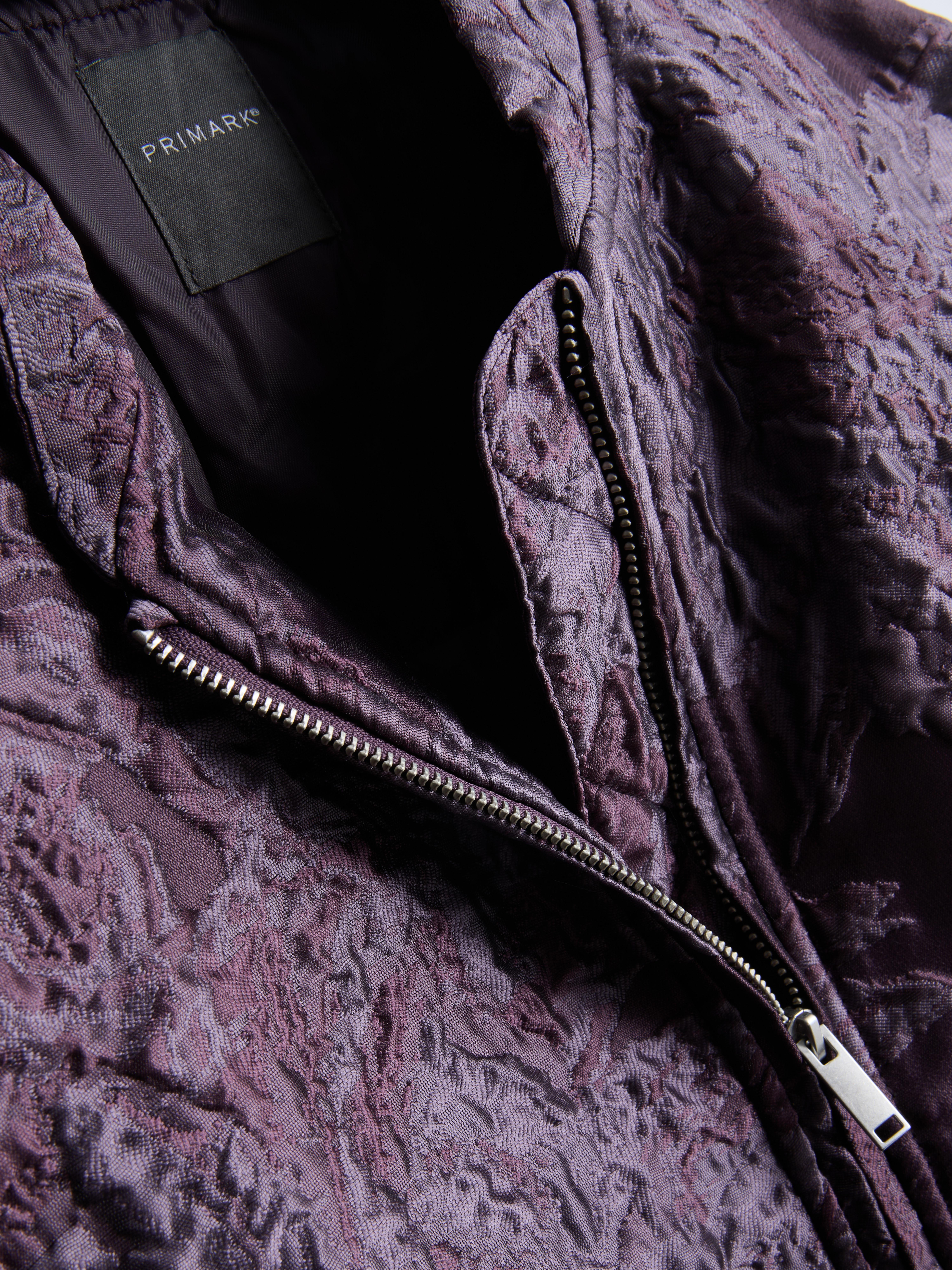 Jacquard Bomber Jacket