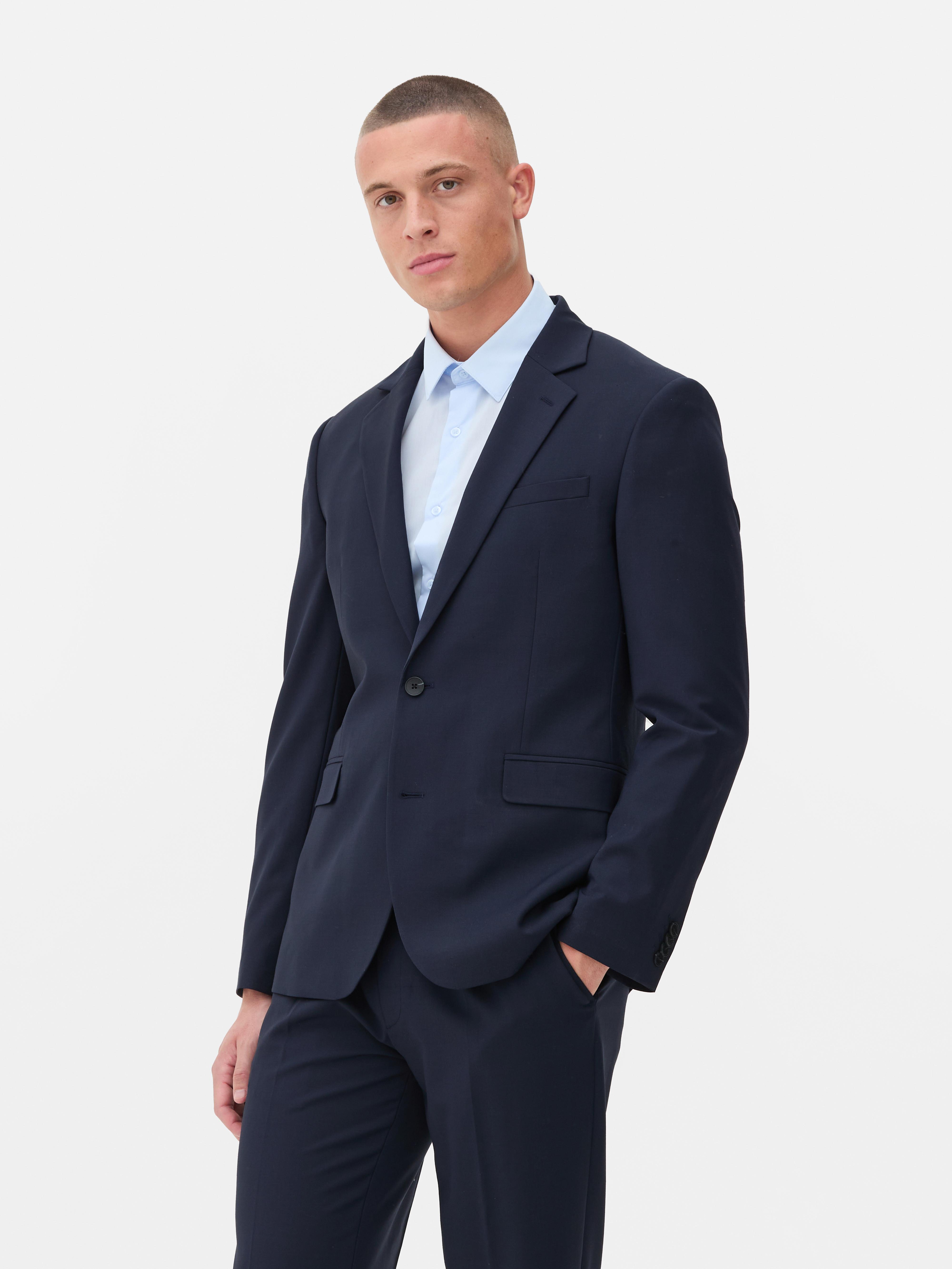 Single-Breasted Suit Jacket