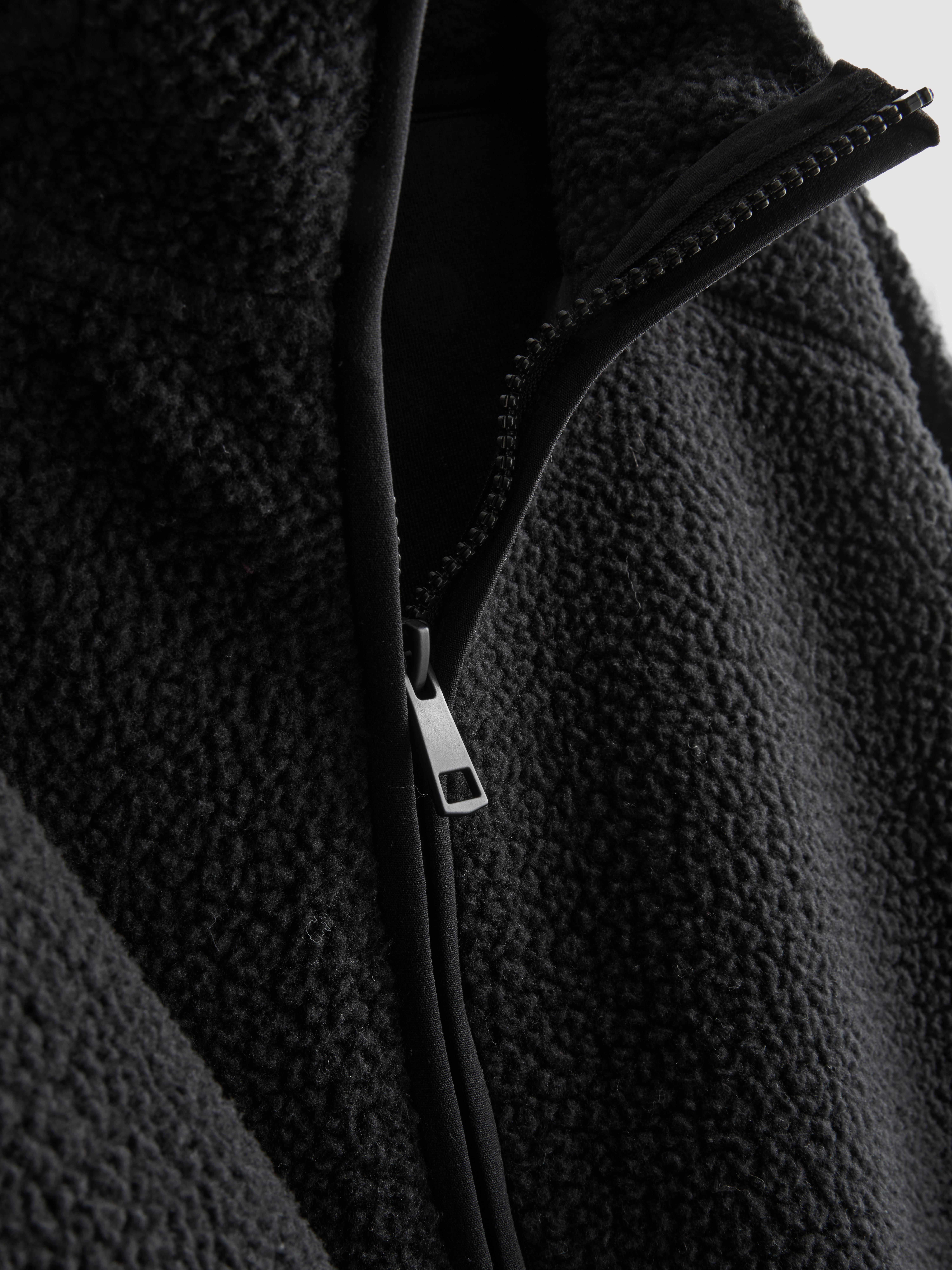 Half Zip Borg Fleece