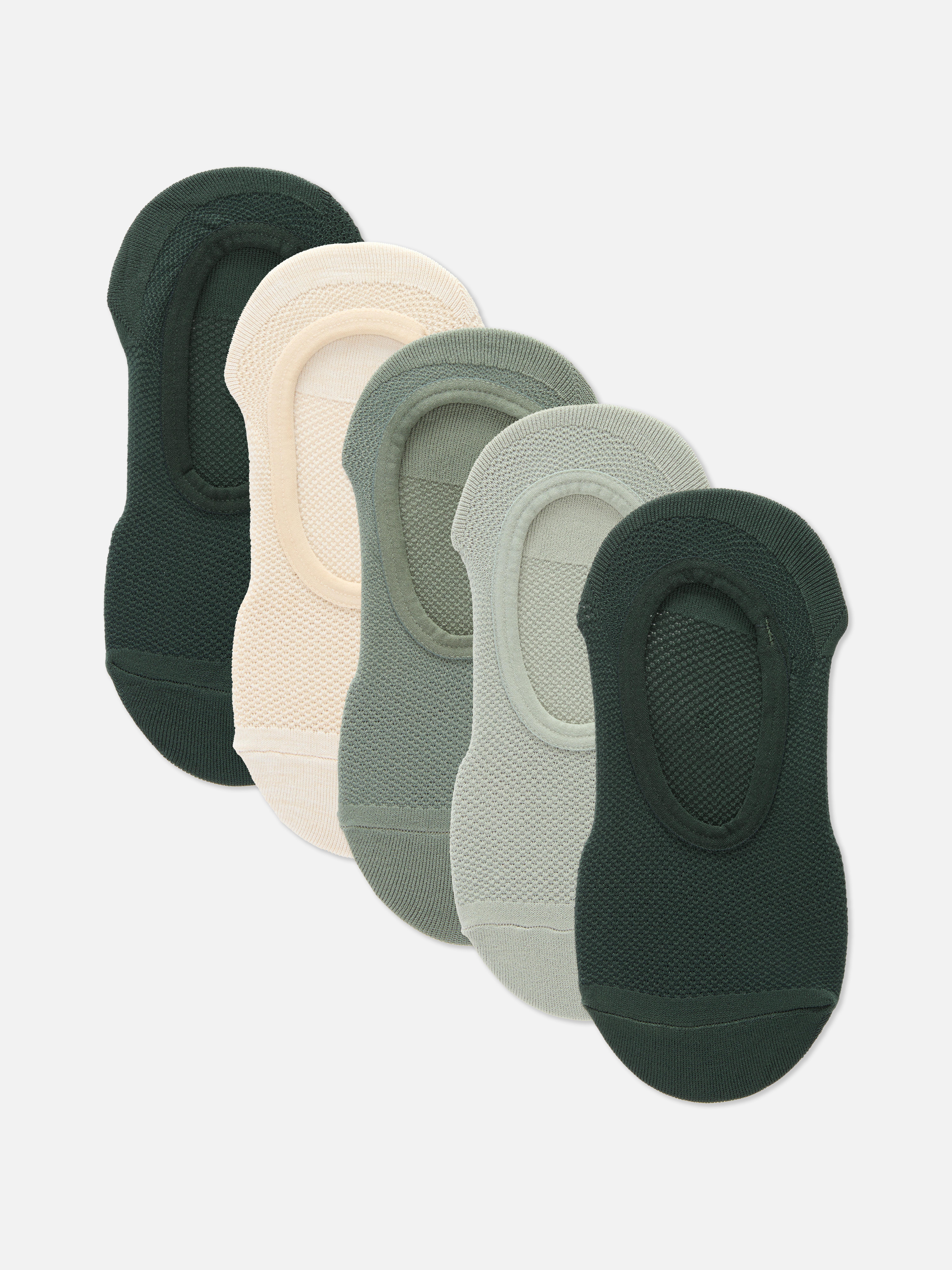 5-Pack Textured Sports Socks