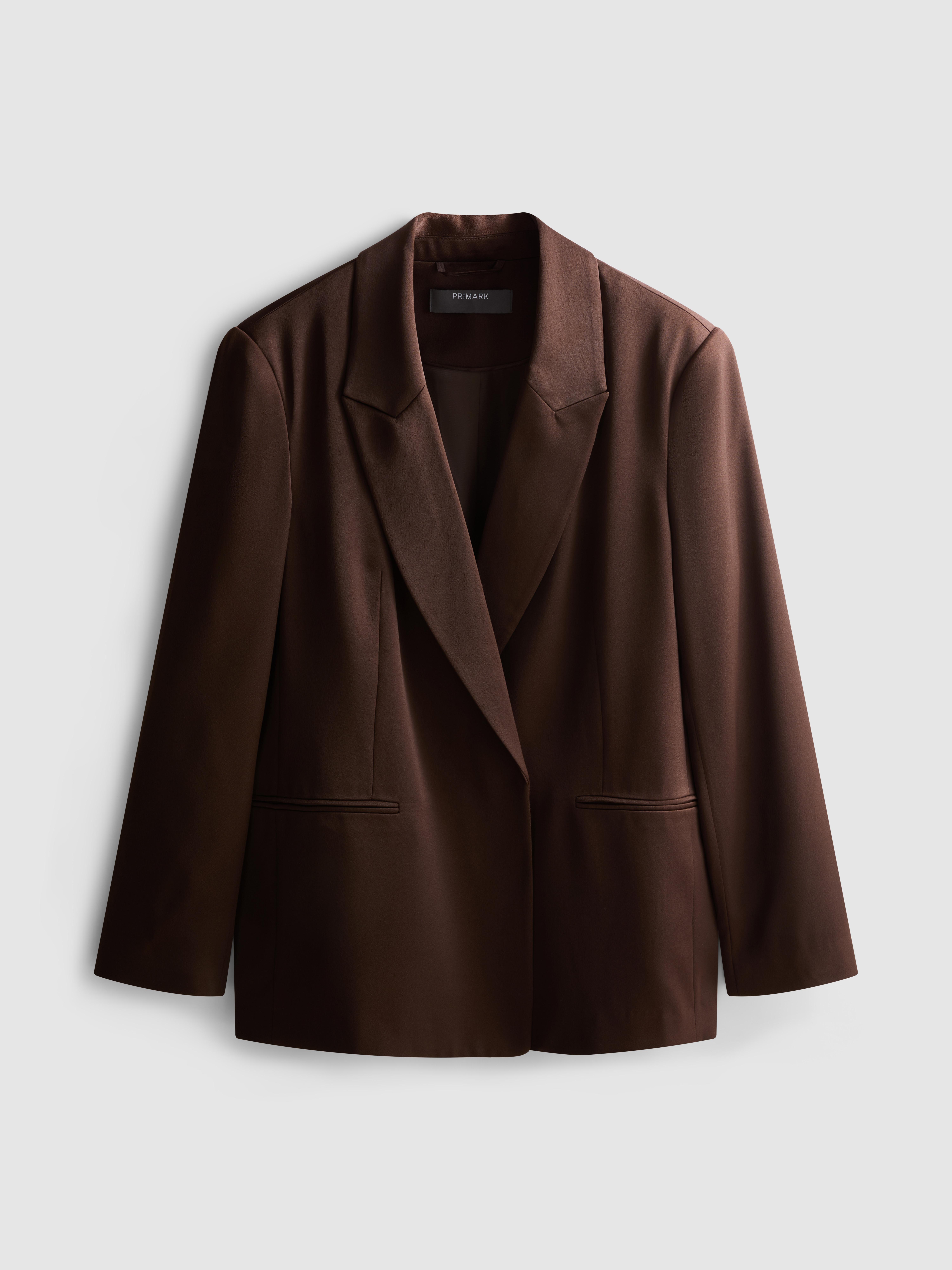 Satin Tailored Blazer