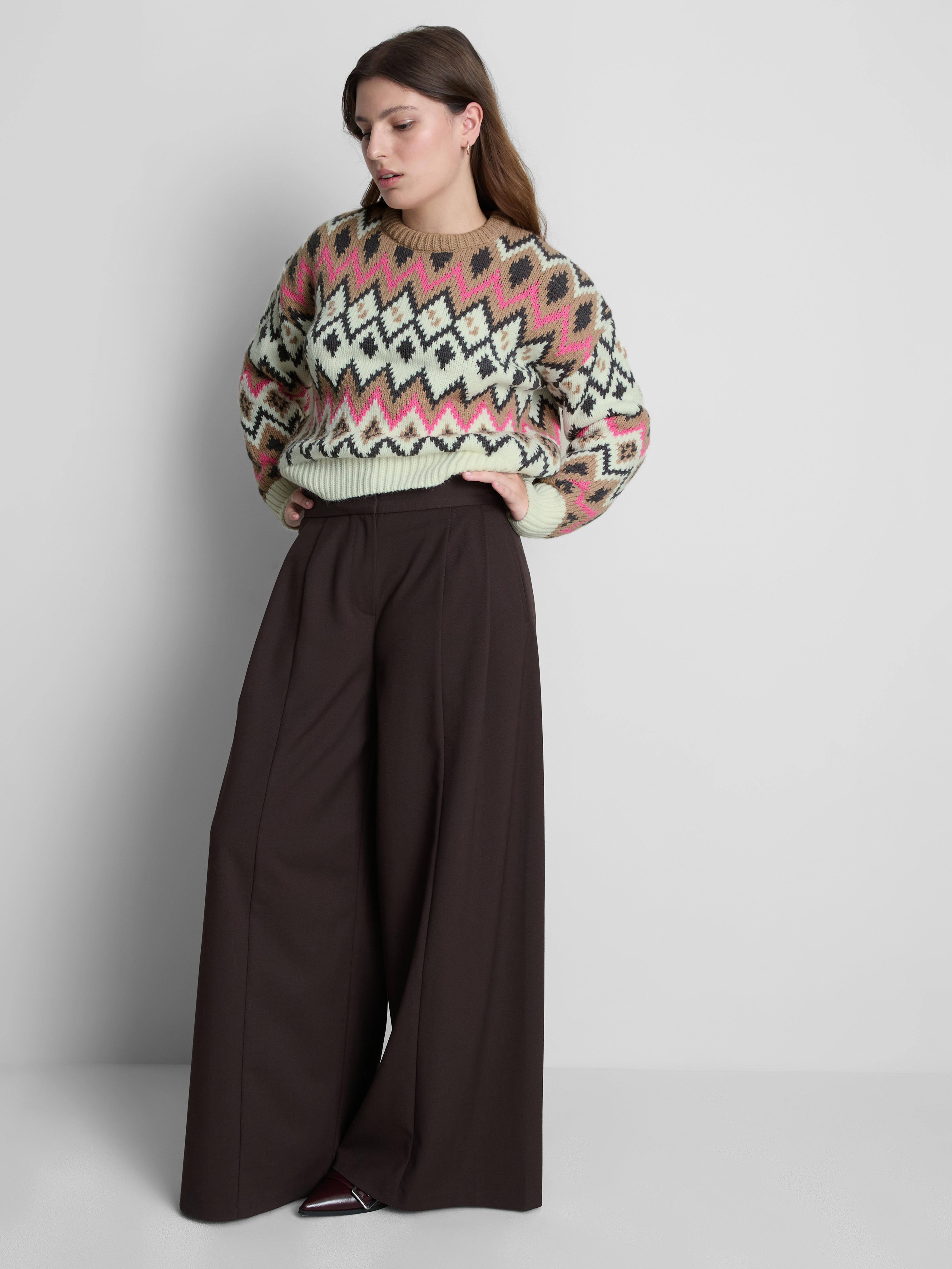 Knitted Fair Isle Sweater