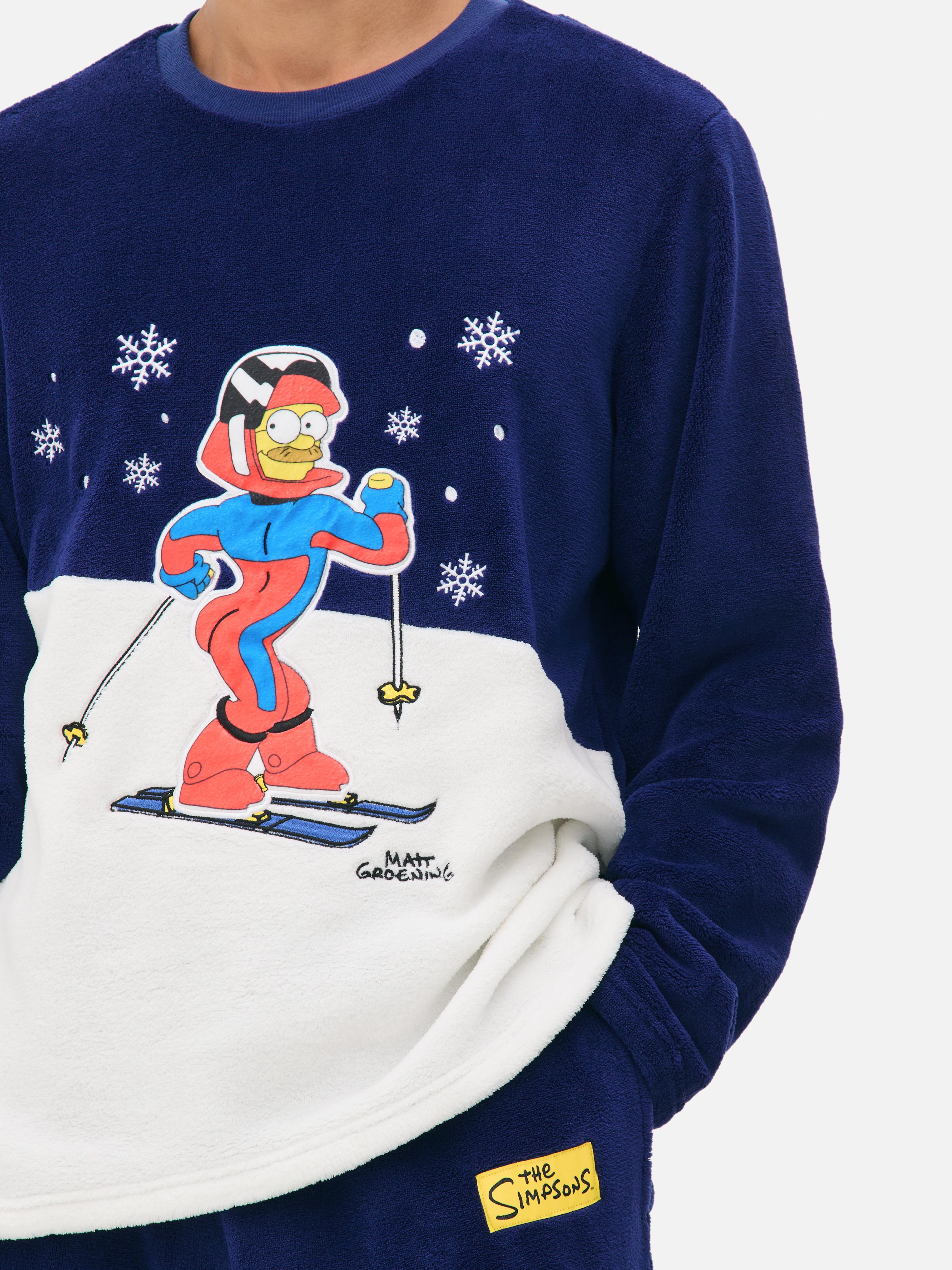 The Simpsons Ned Flanders Fleece Pajama Set