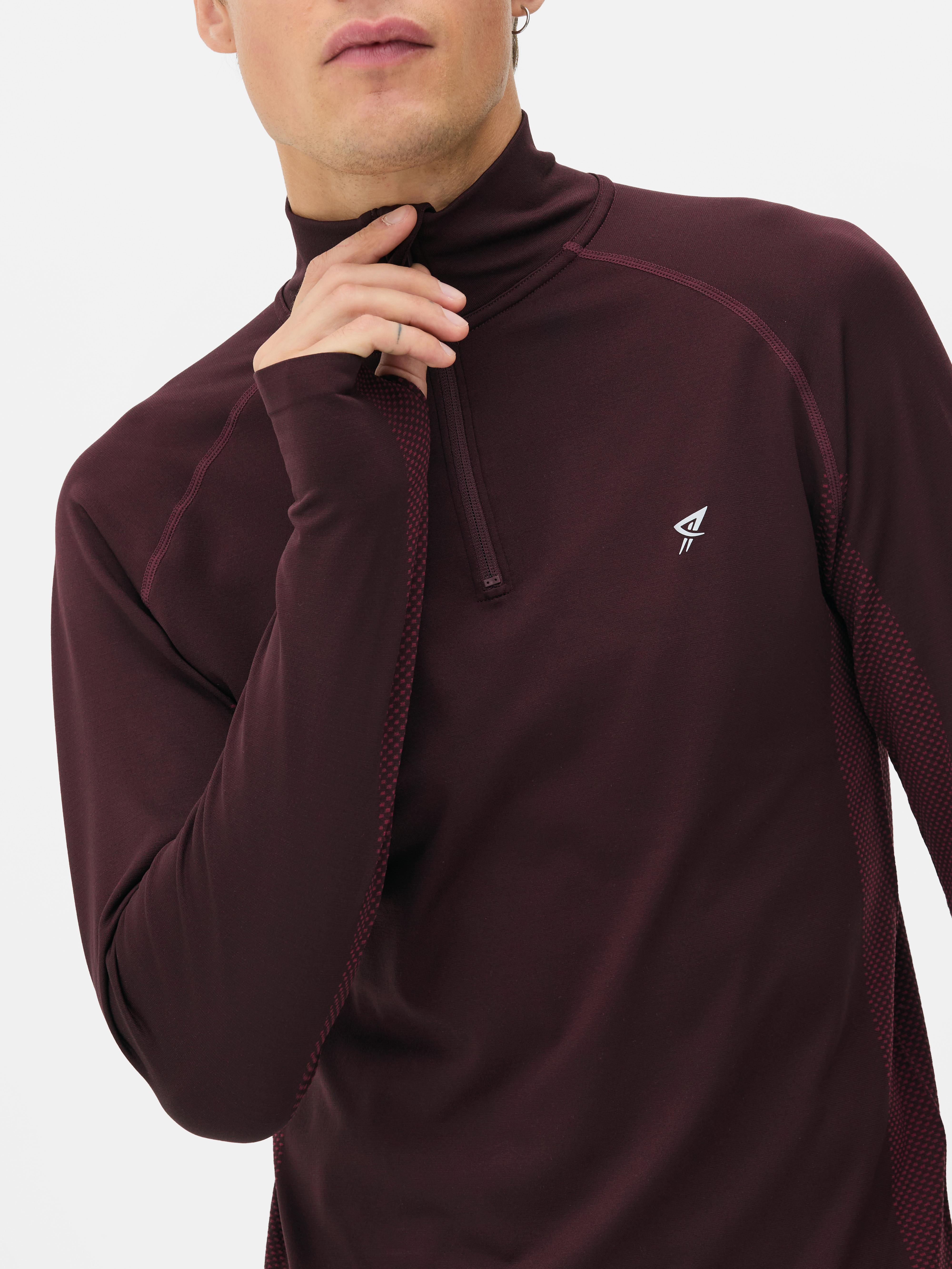 Quarter Zip Performance T-Shirt