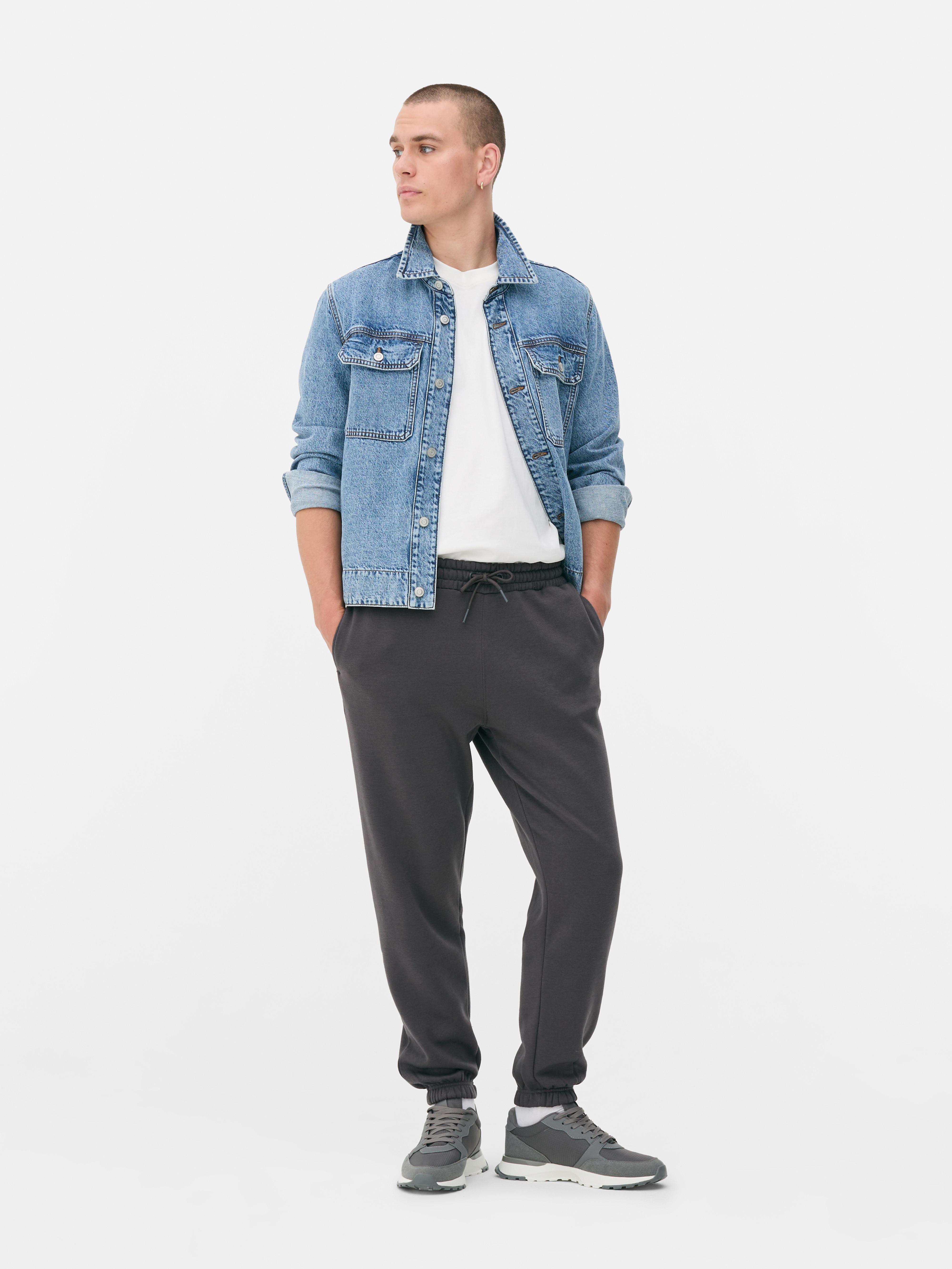 Stretch Waist Cuffed Joggers