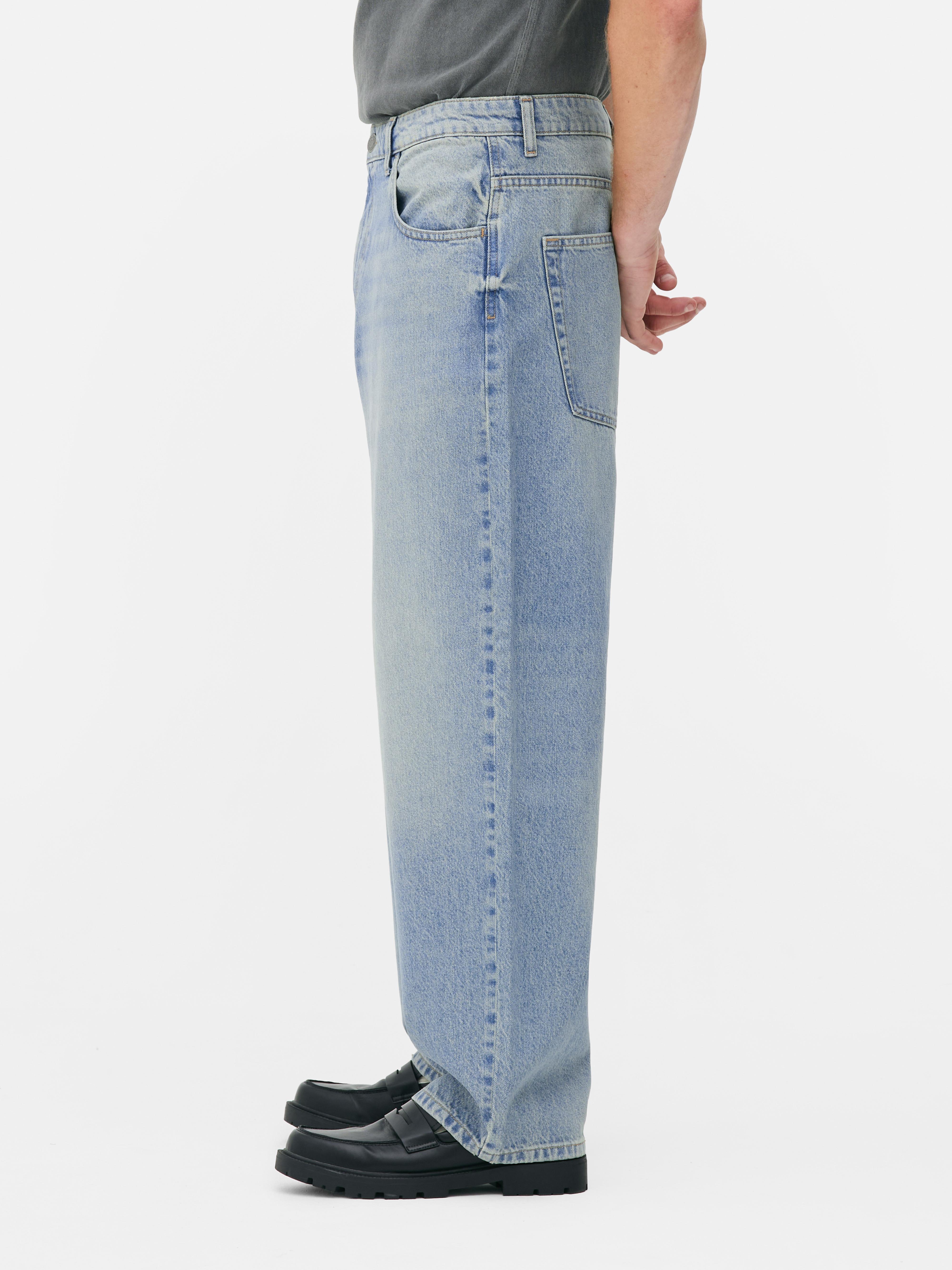Mid-Rise Baggy Jeans