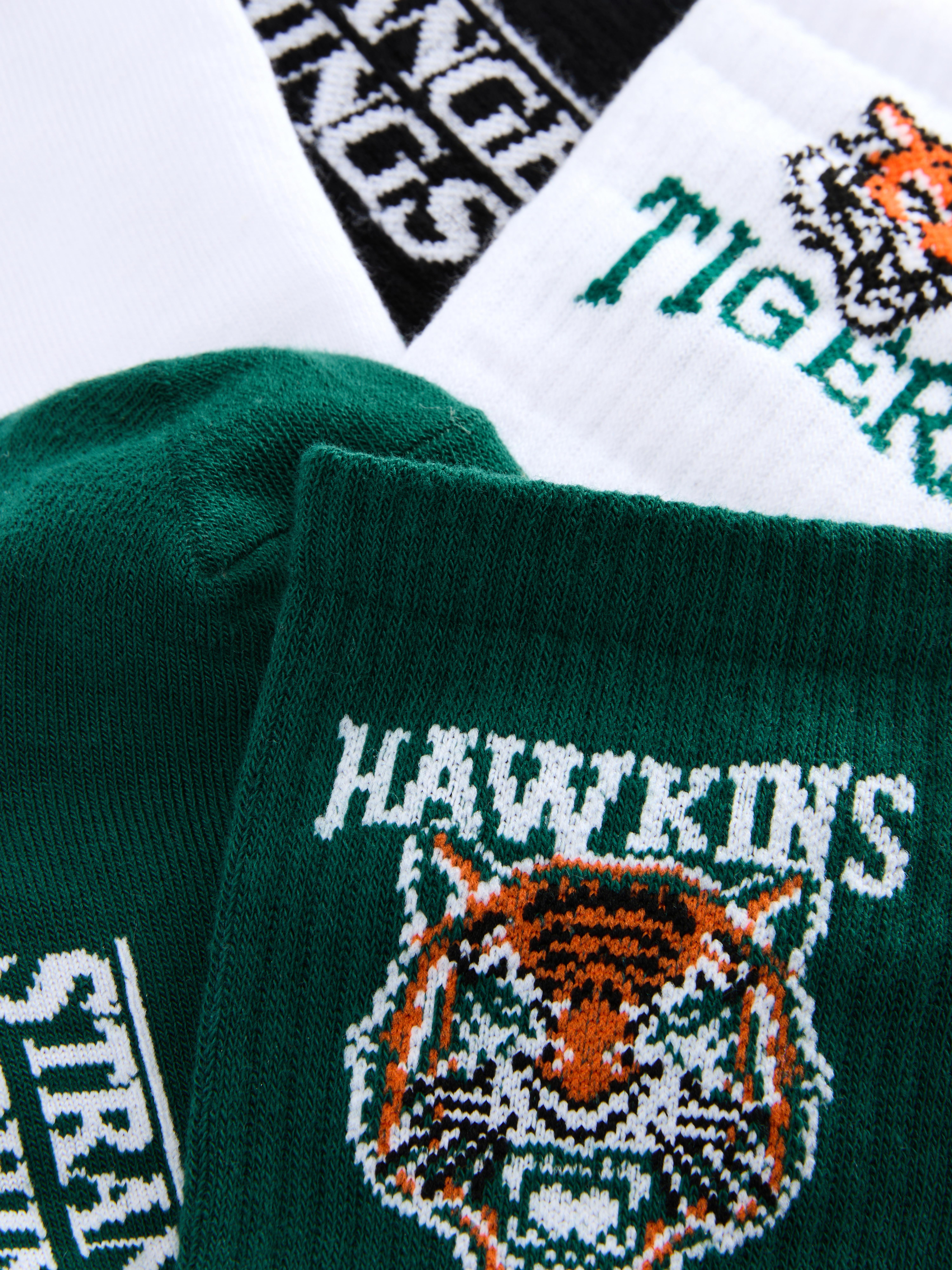 3pk Stranger Things Hawkins Crew Socks