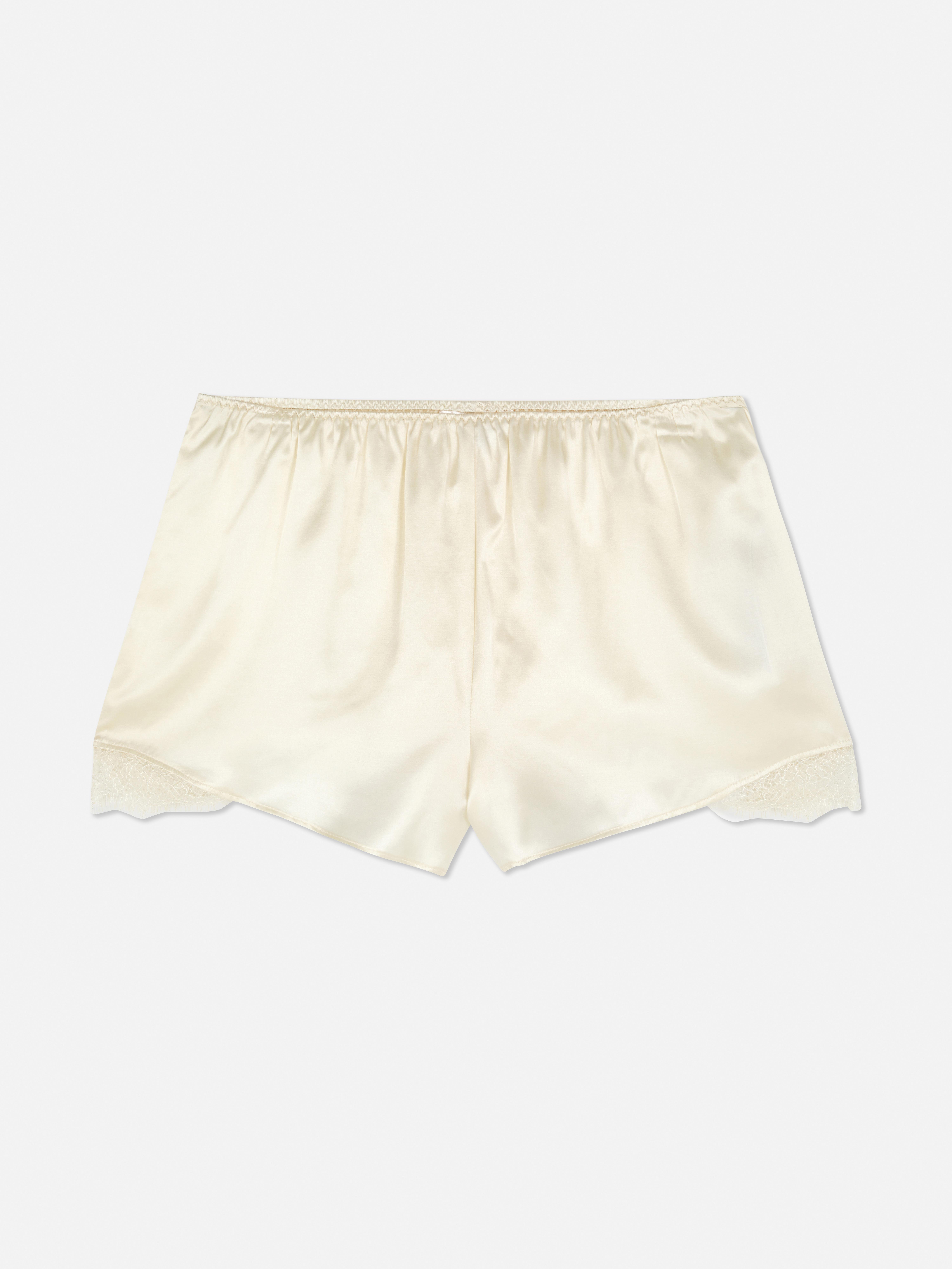 The Edit Lace Trim Shorts